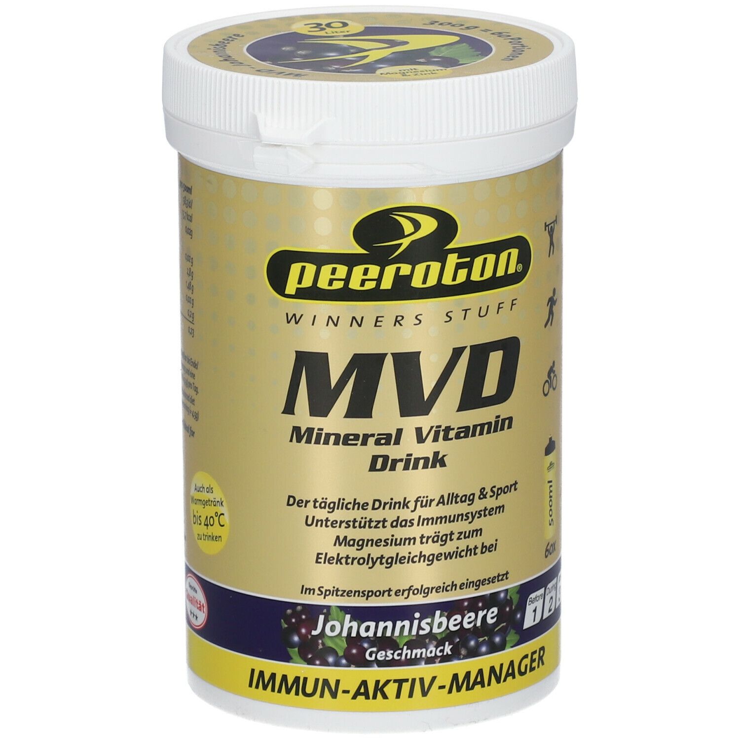 peeroton® MVD Mineral Vitamin Drink Johannisbeere