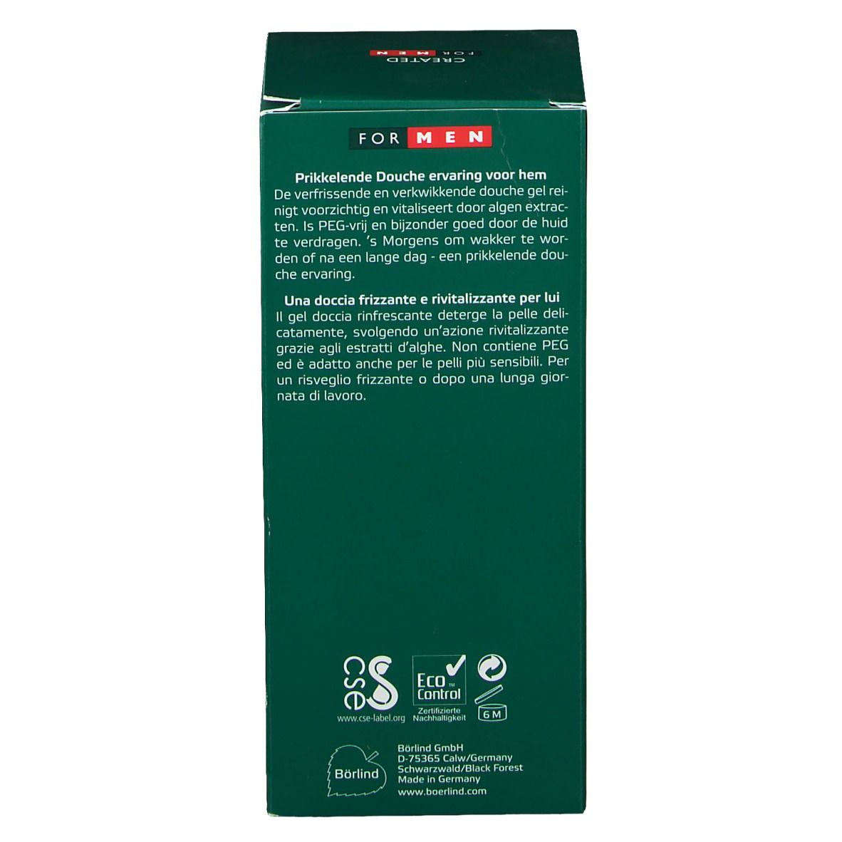 BÖRLIND For Men Vitalisierendes Duschgel