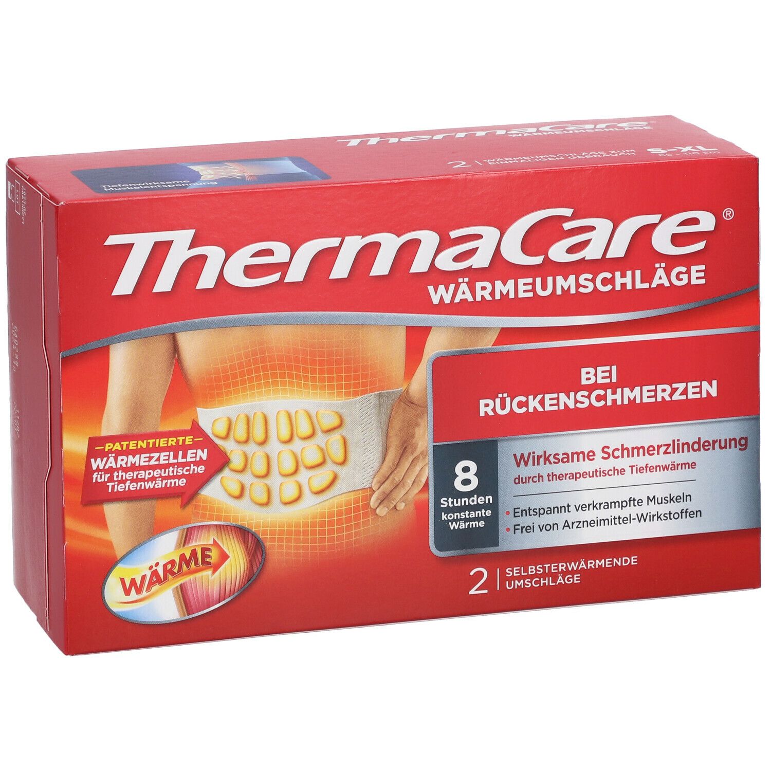 ThermaCare® Wärmeumschläge für den Rücken