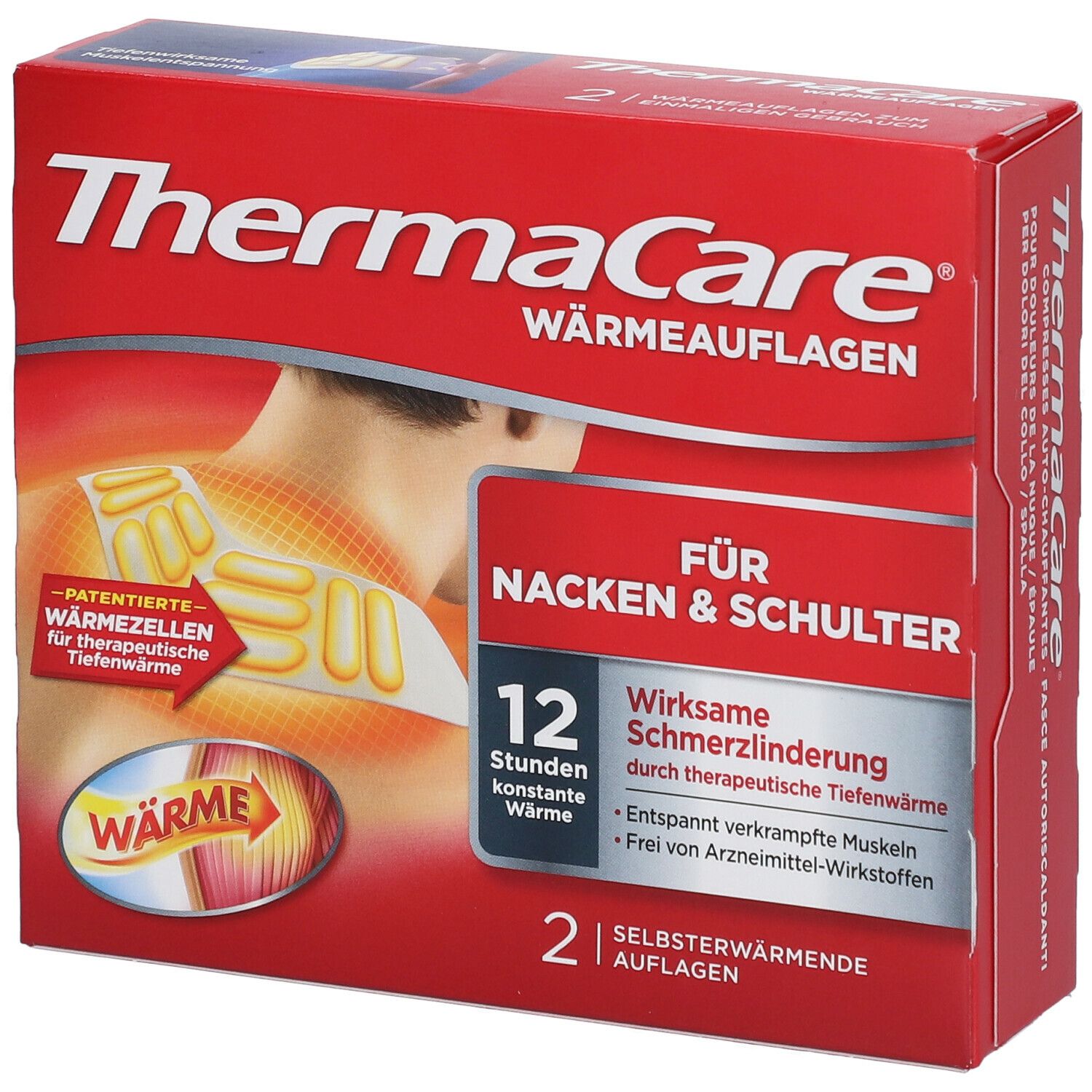 ThermaCare® Wärmeumschläge Nacken, Schulter und Arme