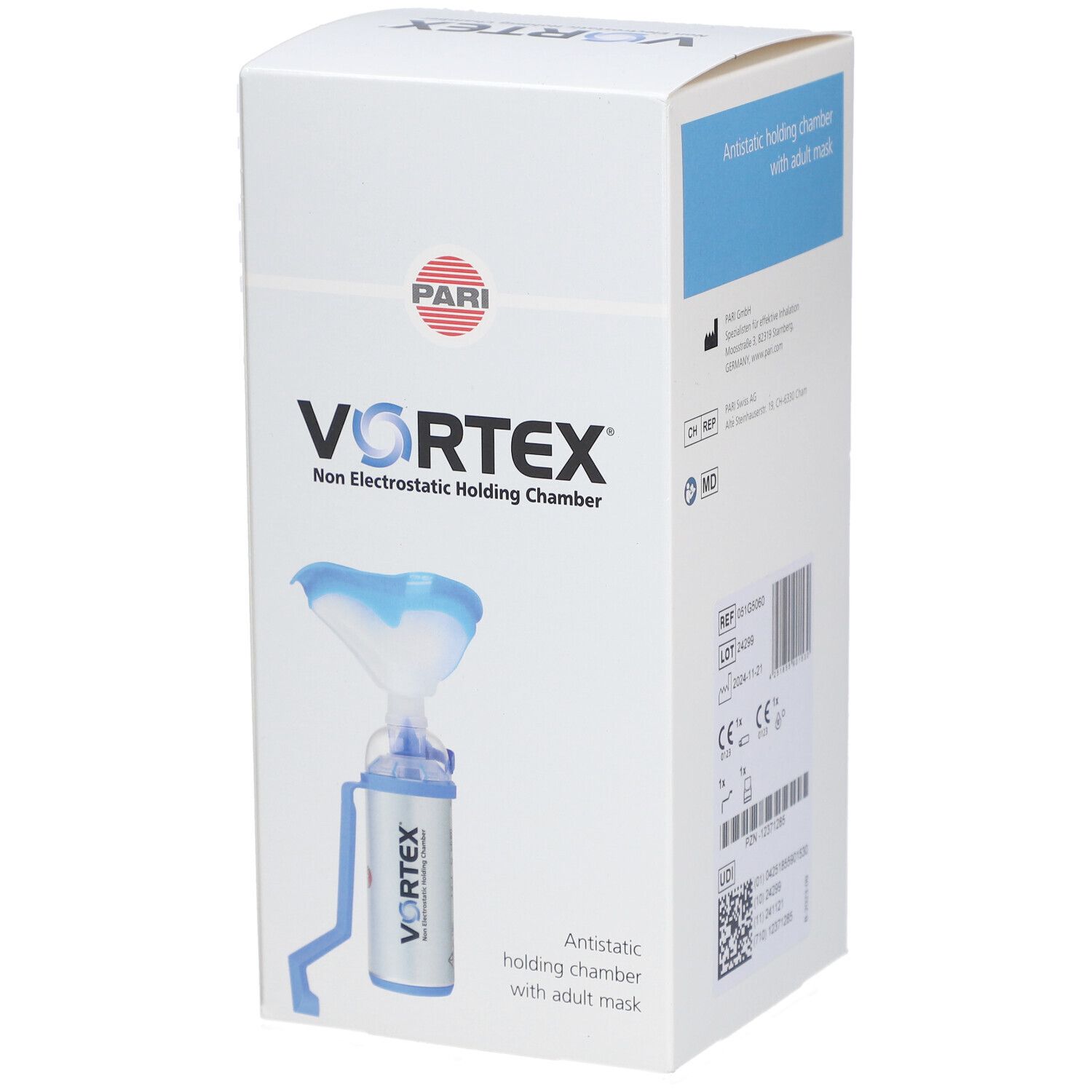 VORTEX® Non Electrostatic Holding Chamber