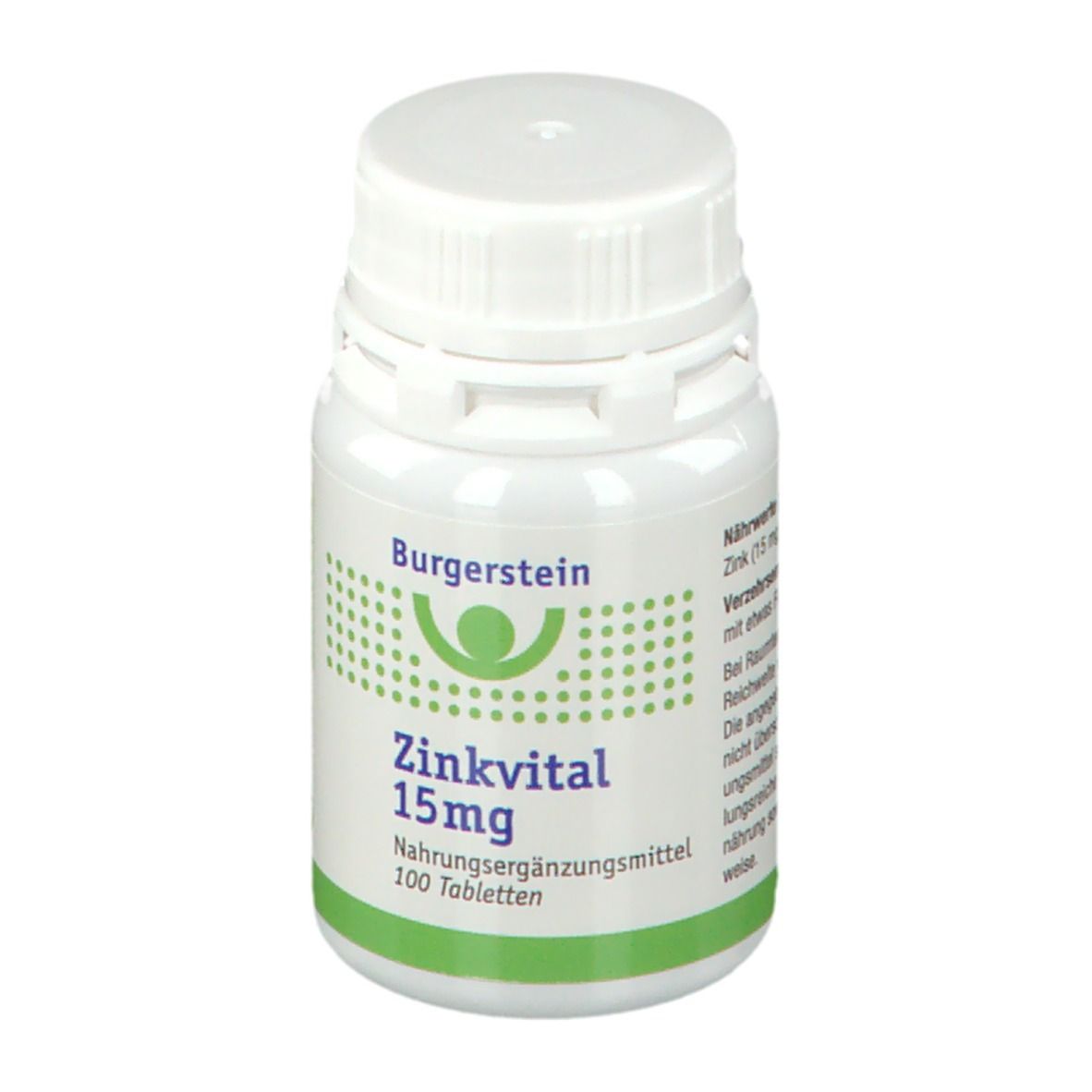 Burgerstein Zinkvital 15 mg