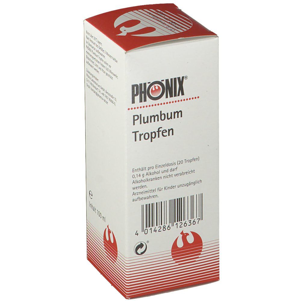 PHÖNIX® Plumbum Tropfen