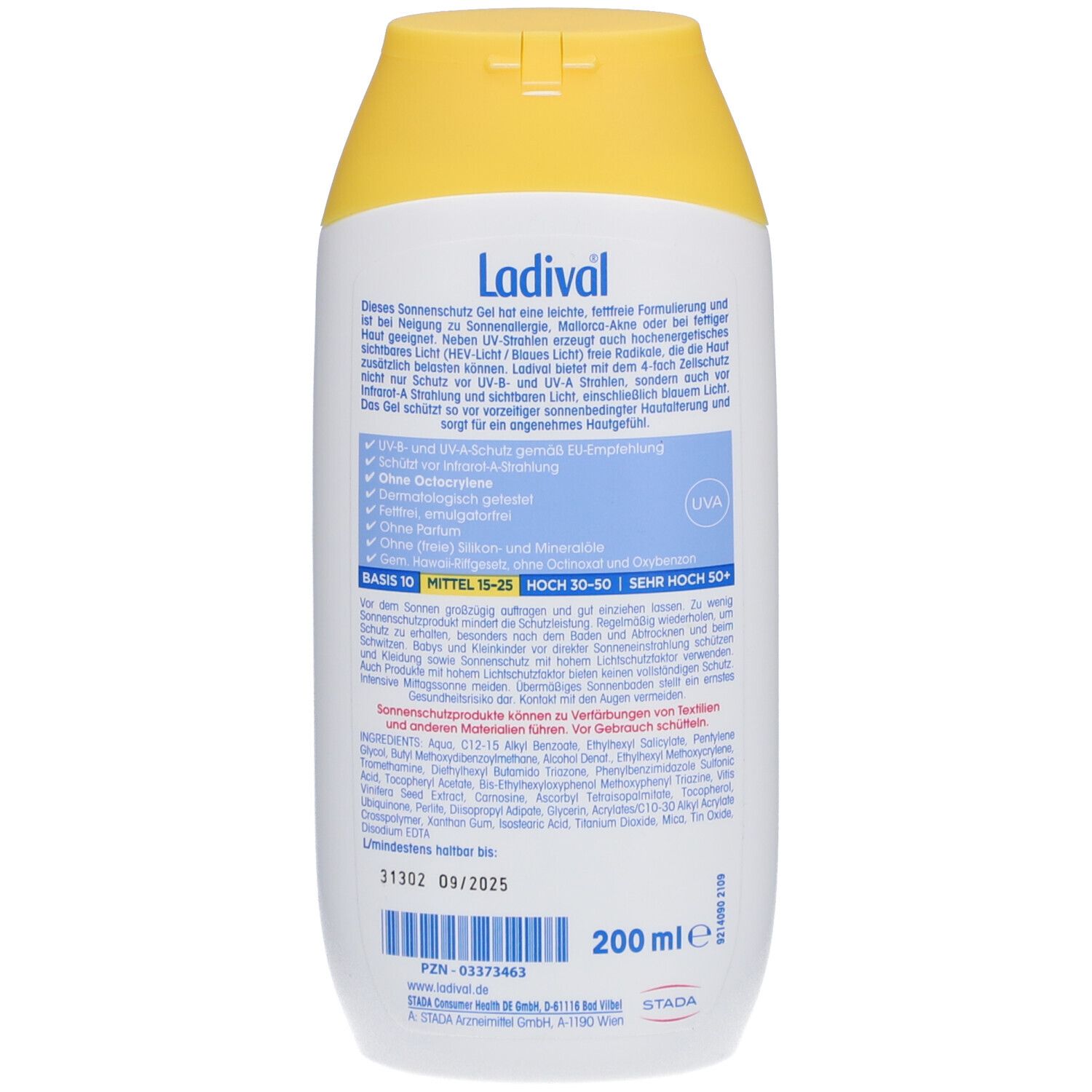 Ladival® Allergische Haut Sonnenschutz Gel LSF 20