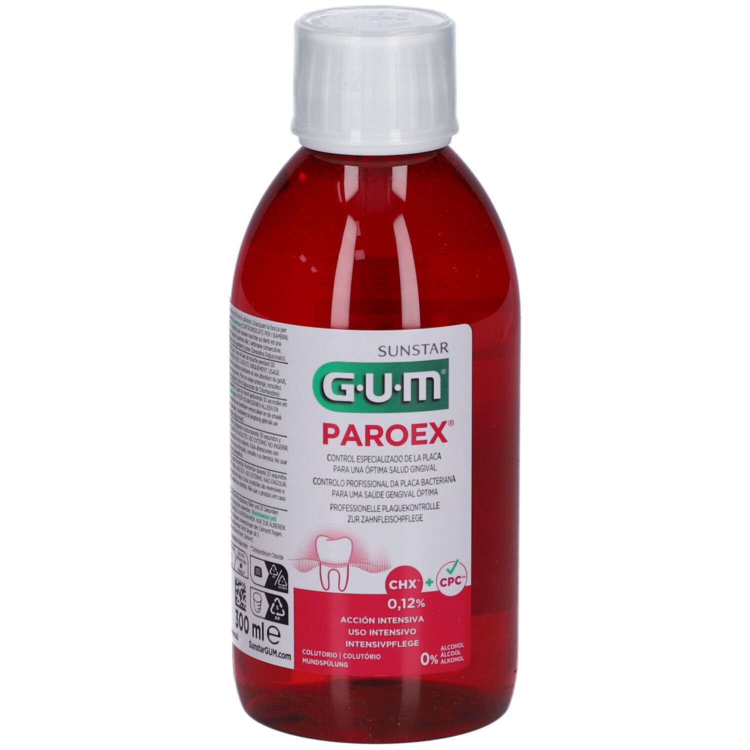 GUM PAROEX CHX 0 12 Mundsp lung 300 Ml Shop Apotheke GUM PAROEX CHX 0 12 Mundsp lung 300 Ml Shop Apotheke