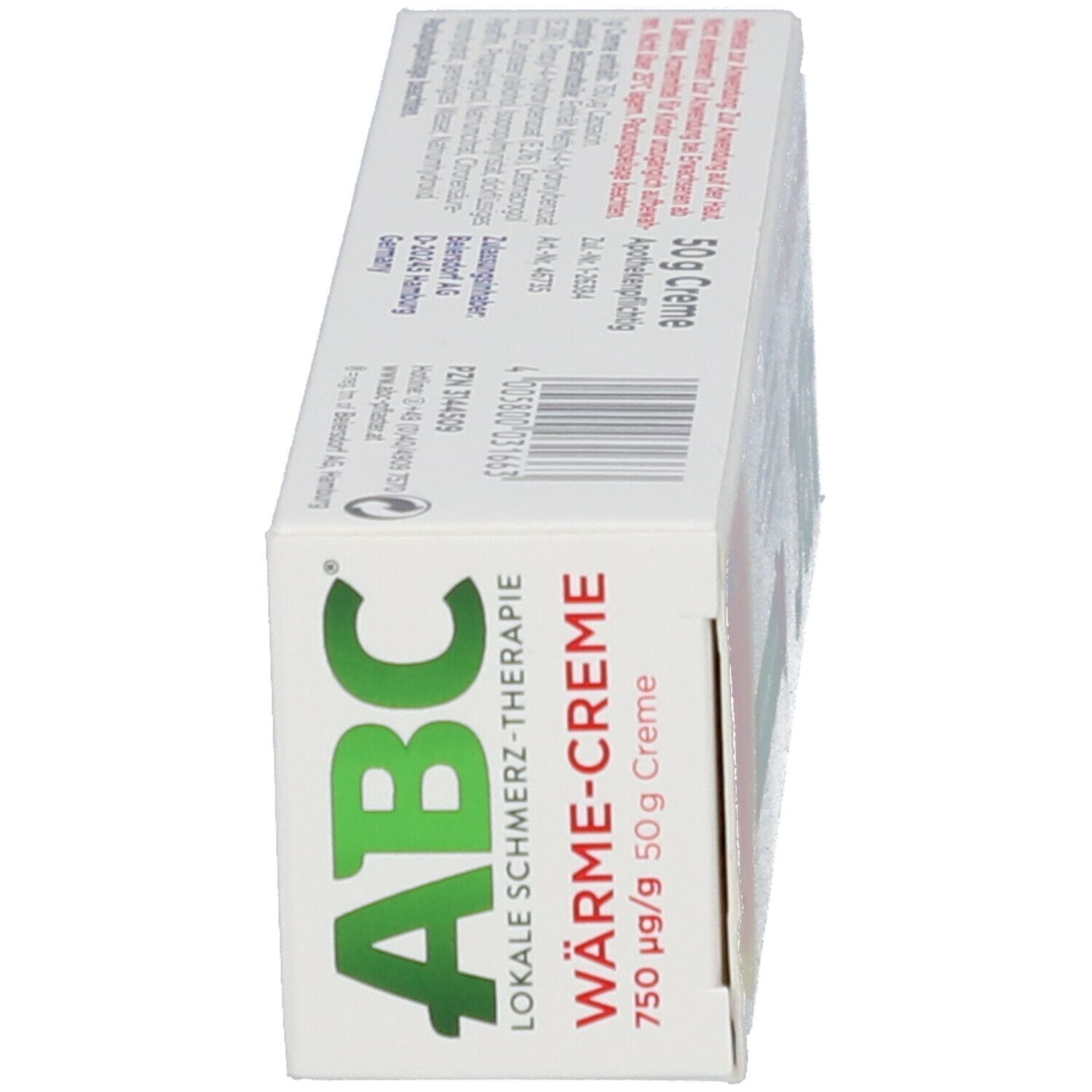 Hansaplast ABC Lokale Schmerz Therapie W rme Creme 50 G Shop Apotheke