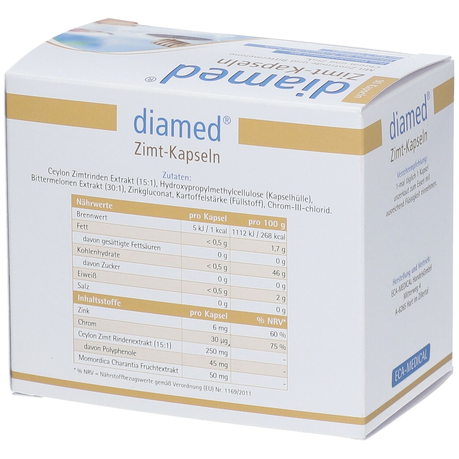 diamed® Zimt-Kapseln