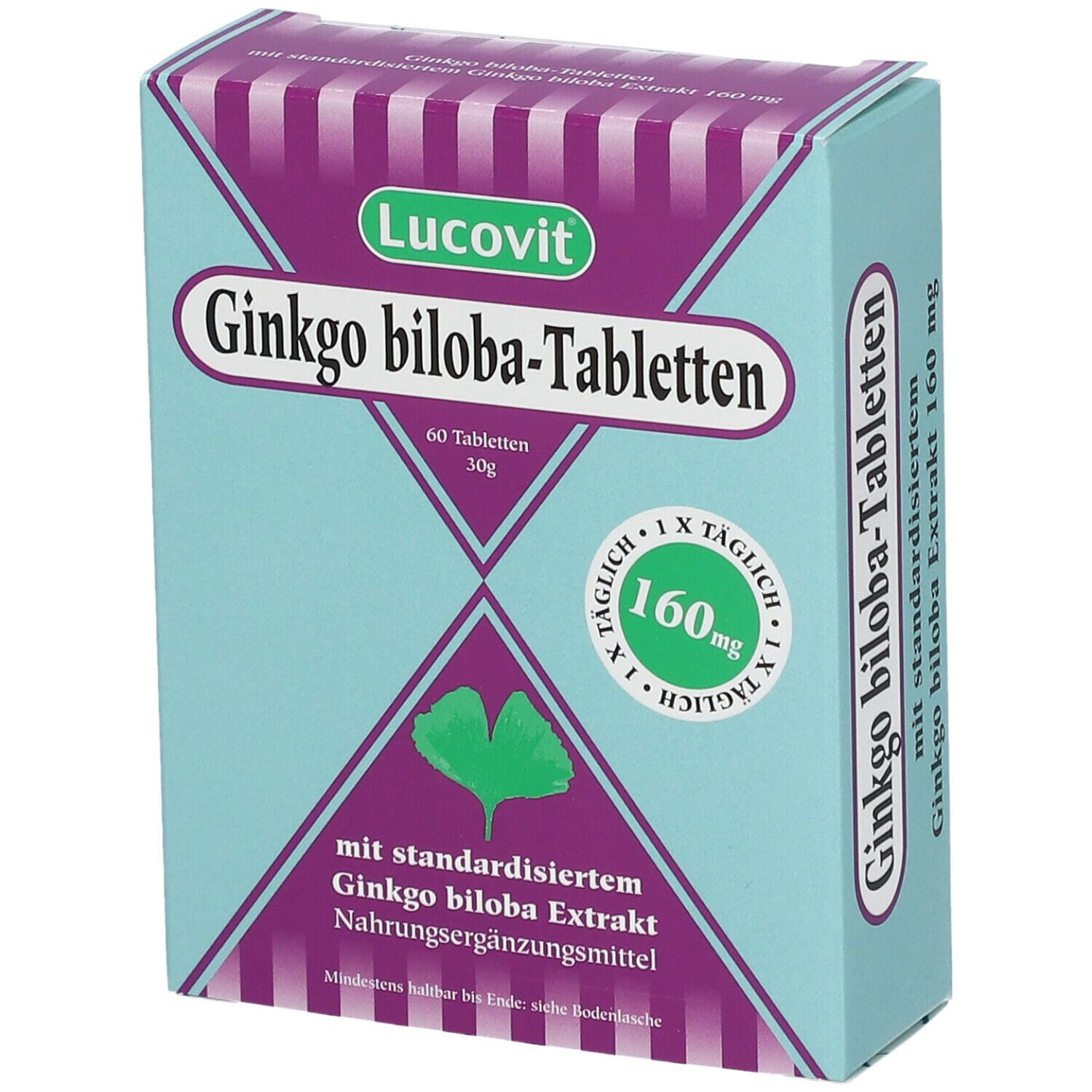Lucovit Ginkgo biloba-Tabletten 160 mg