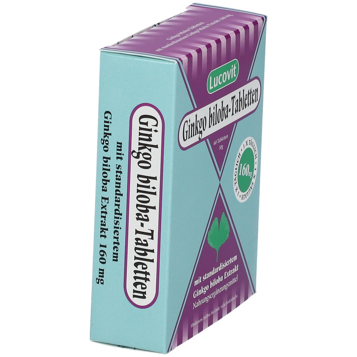 Lucovit Ginkgo biloba-Tabletten 160 mg