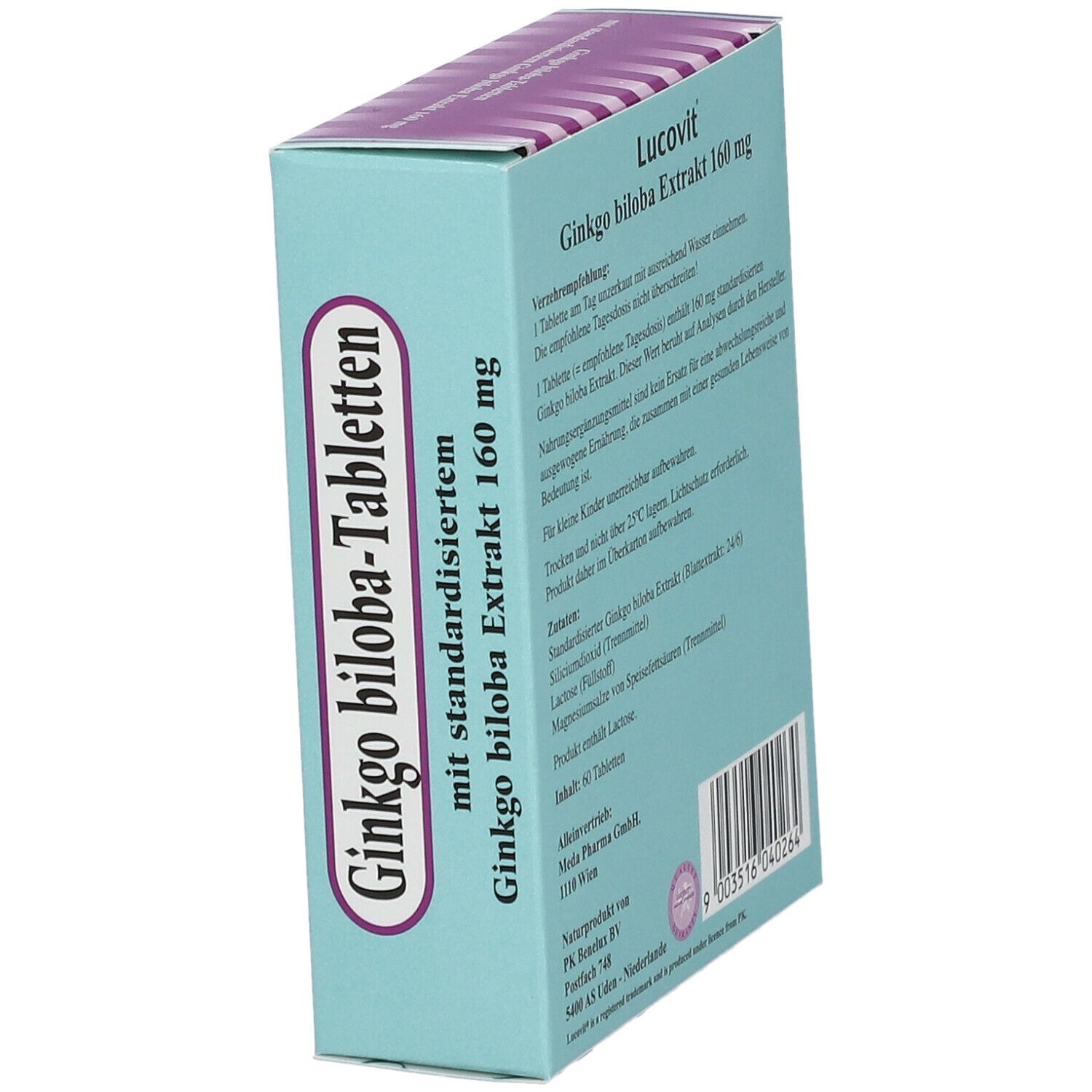 Lucovit Ginkgo biloba-Tabletten 160 mg
