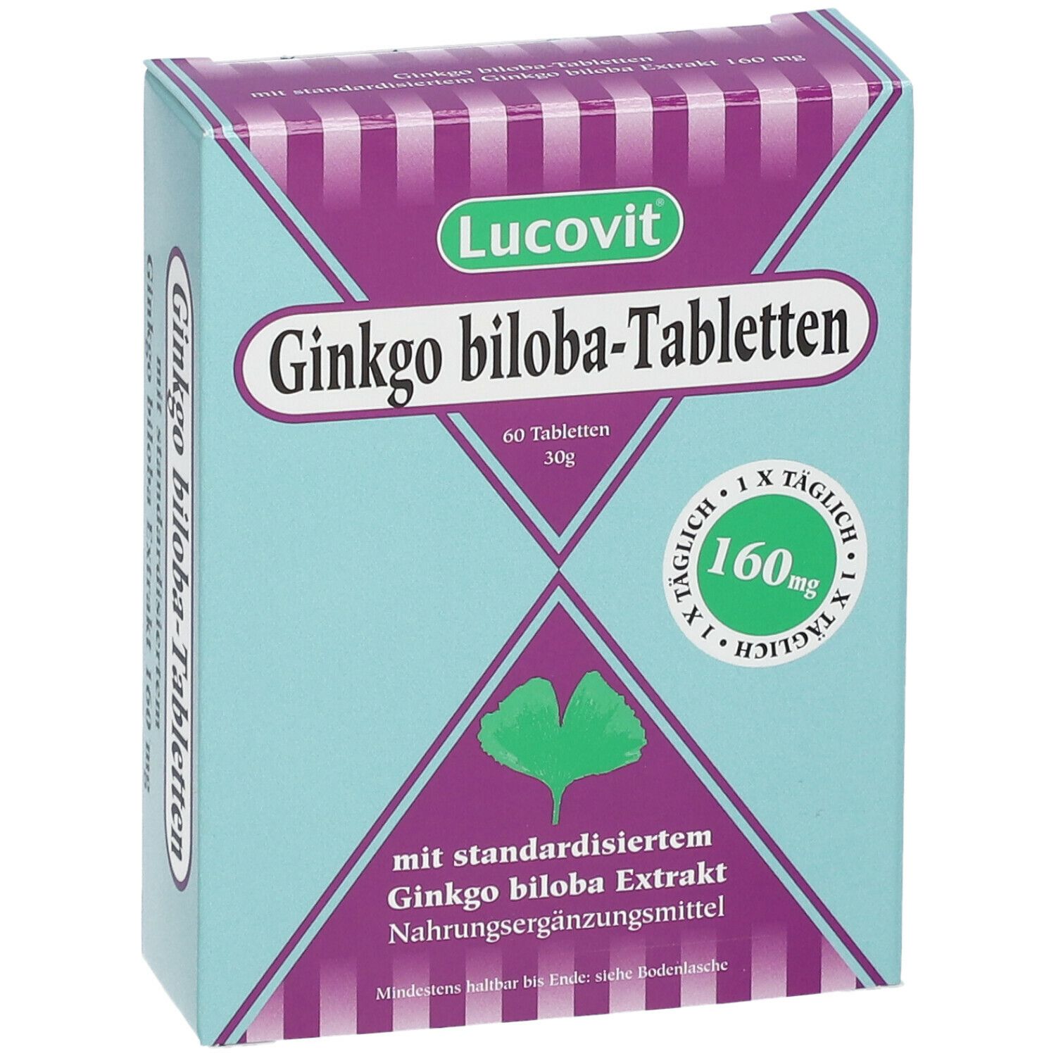 Lucovit Ginkgo biloba-Tabletten 160 mg