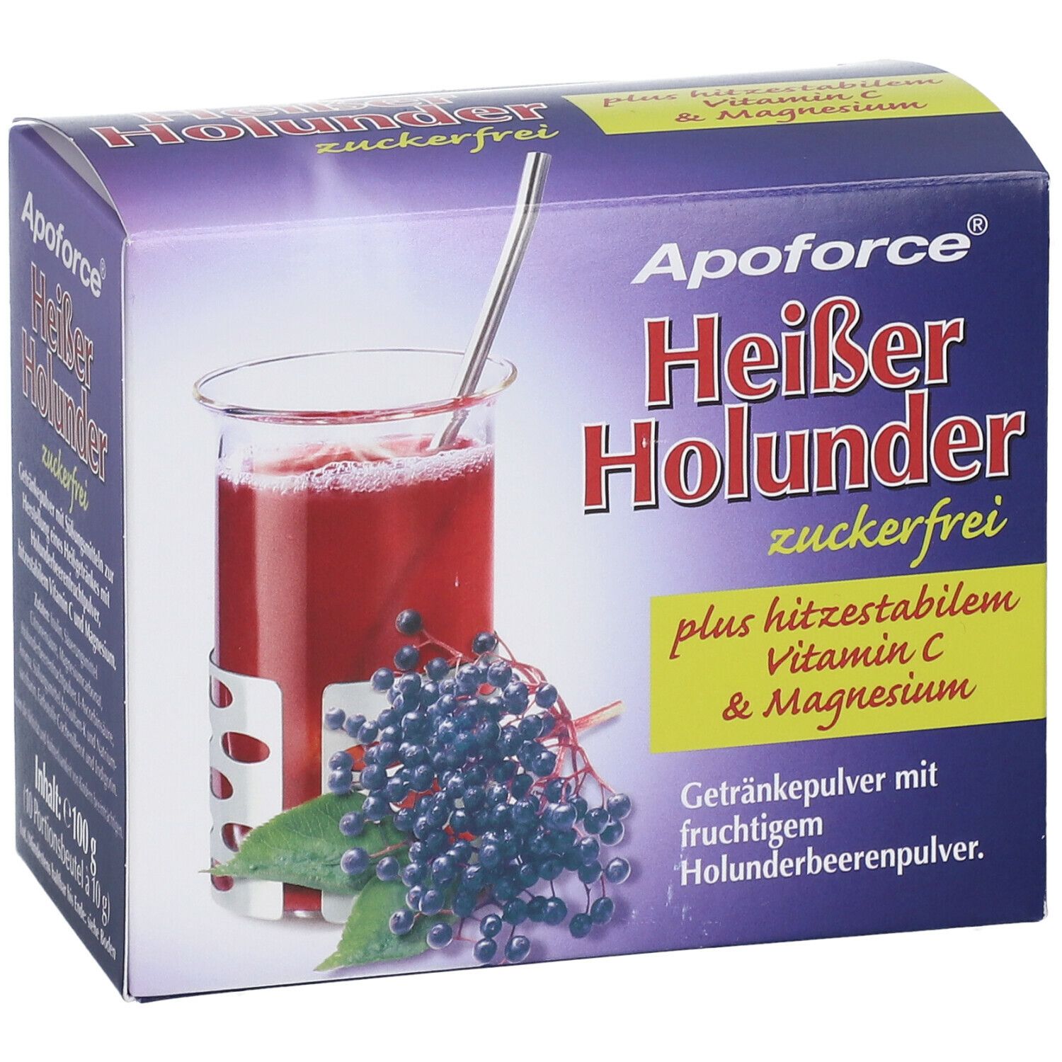 Apoforce® Heißer Holunder zuckerfrei