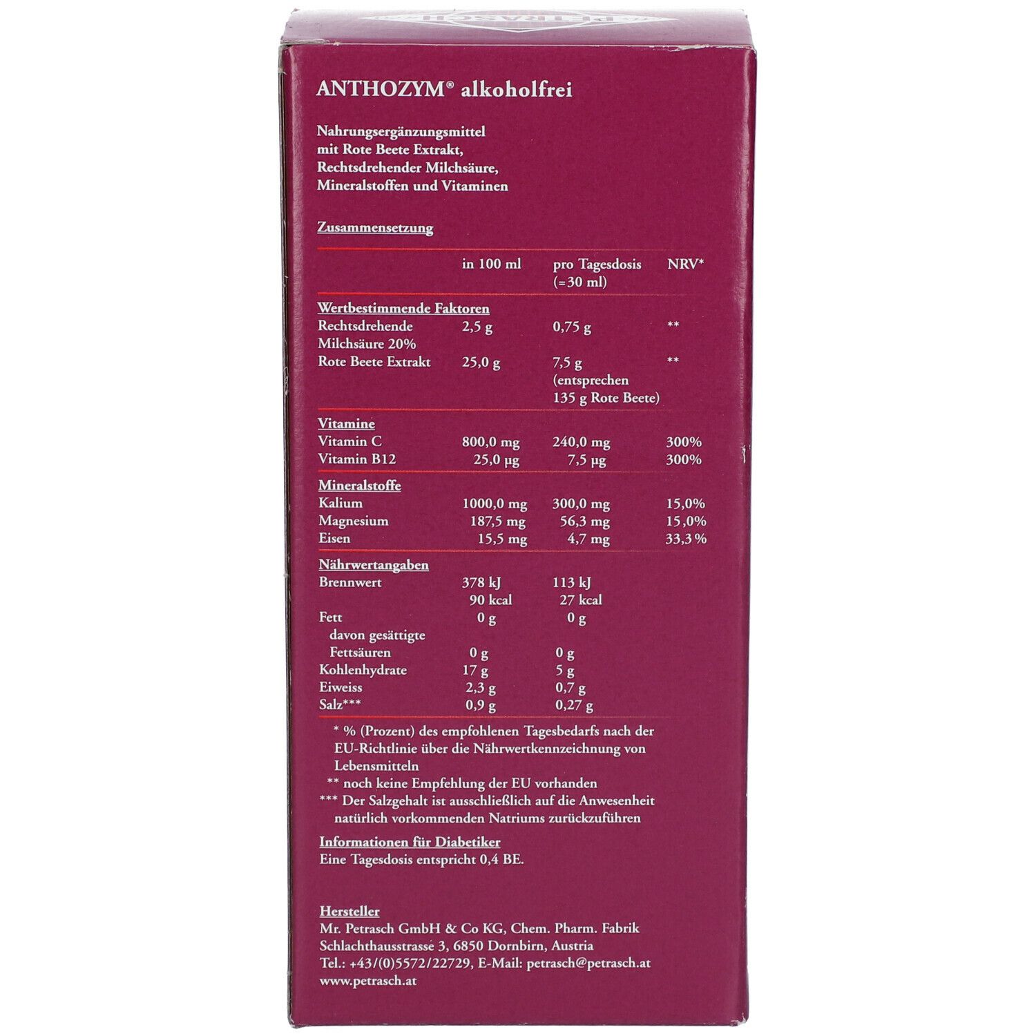 ANTHOZYM® Petrasch