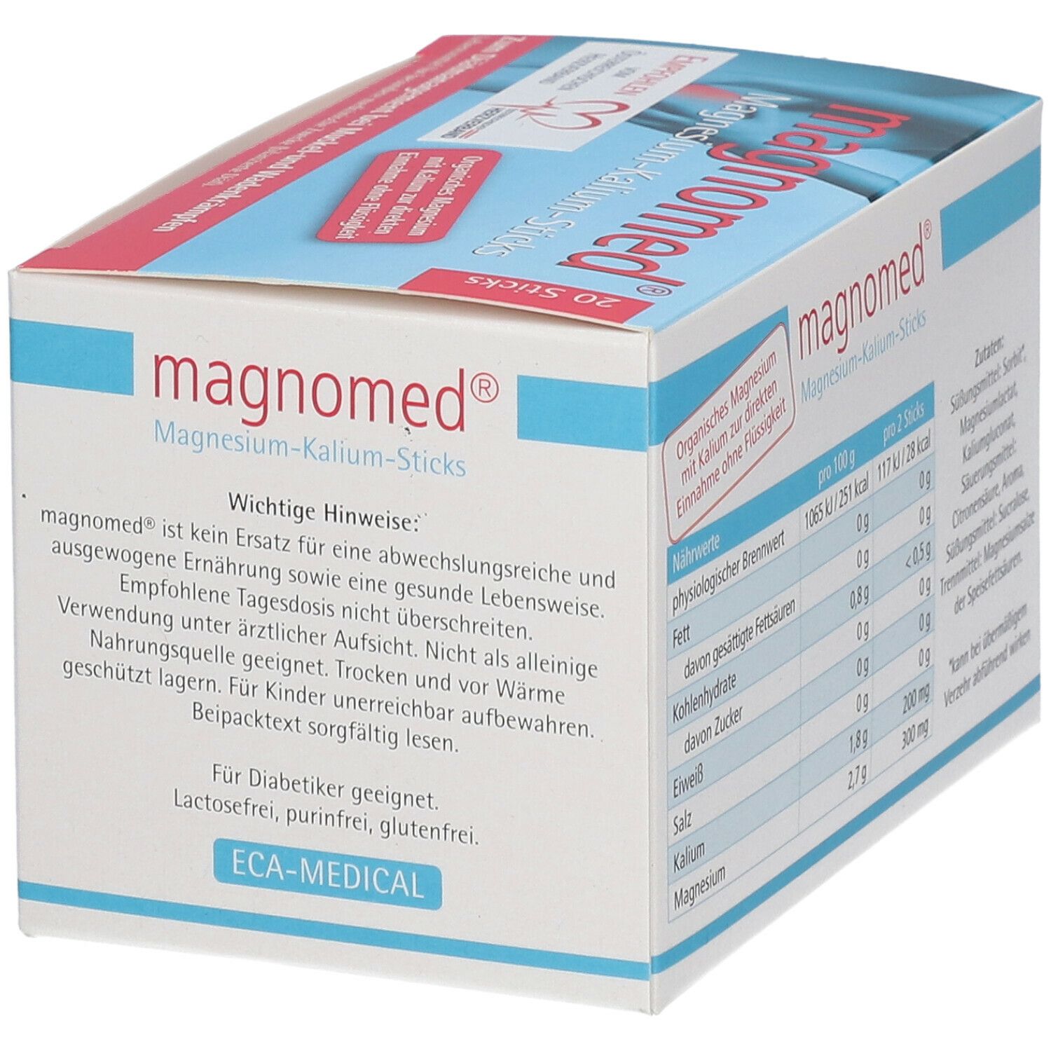 magnomed® Magnesium-Kalium-Sticks