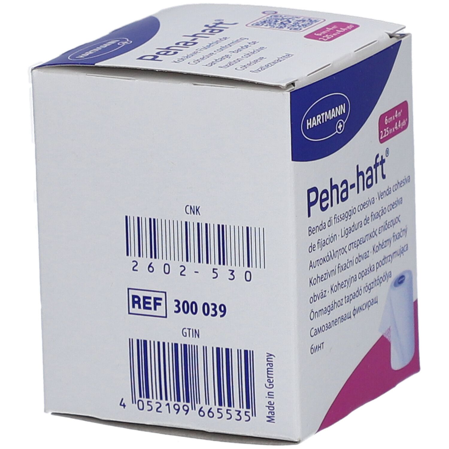 Peha-haft® Fixierbinde 6 cm x 20 m selbsthaftend