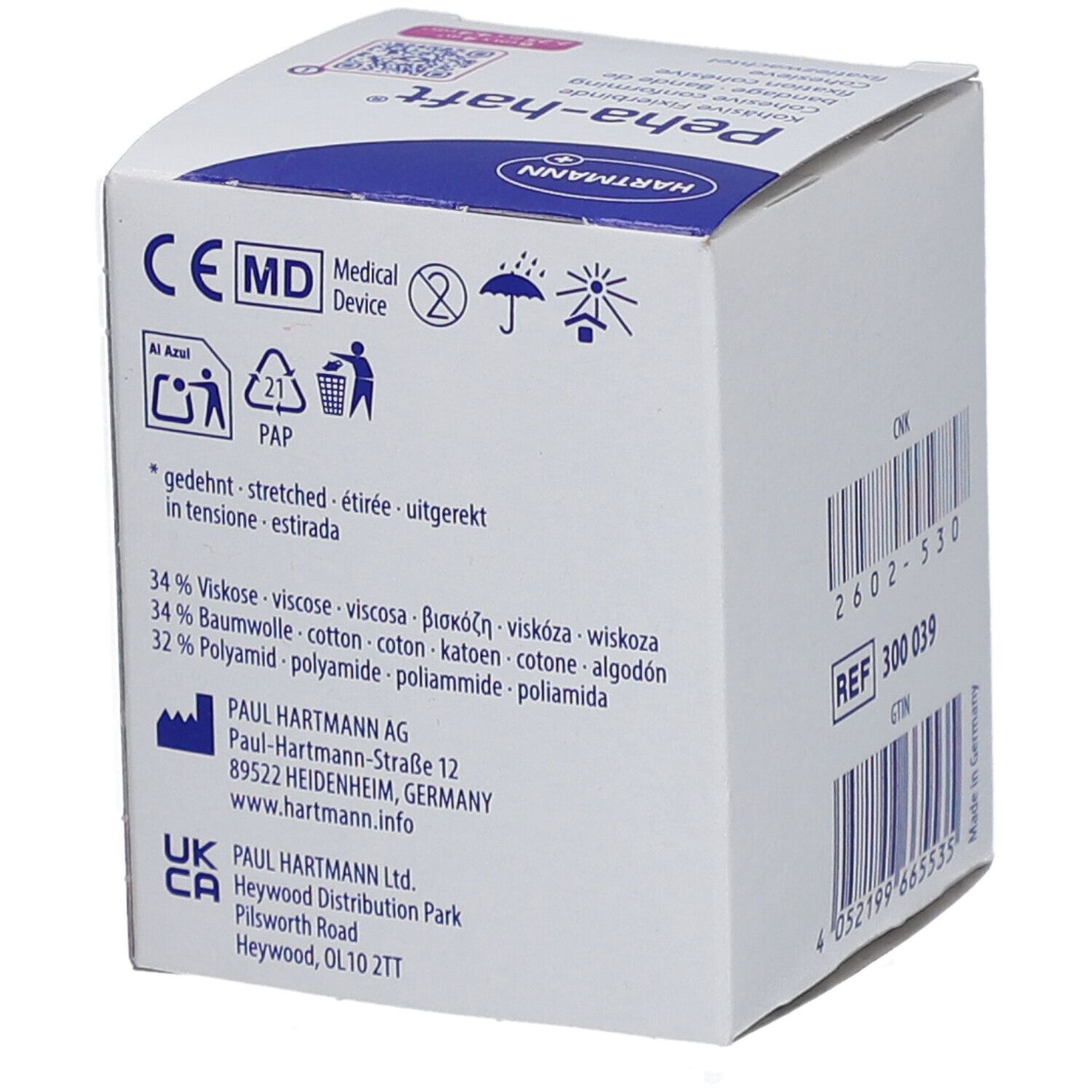 Peha-haft® Fixierbinde 6 cm x 20 m selbsthaftend
