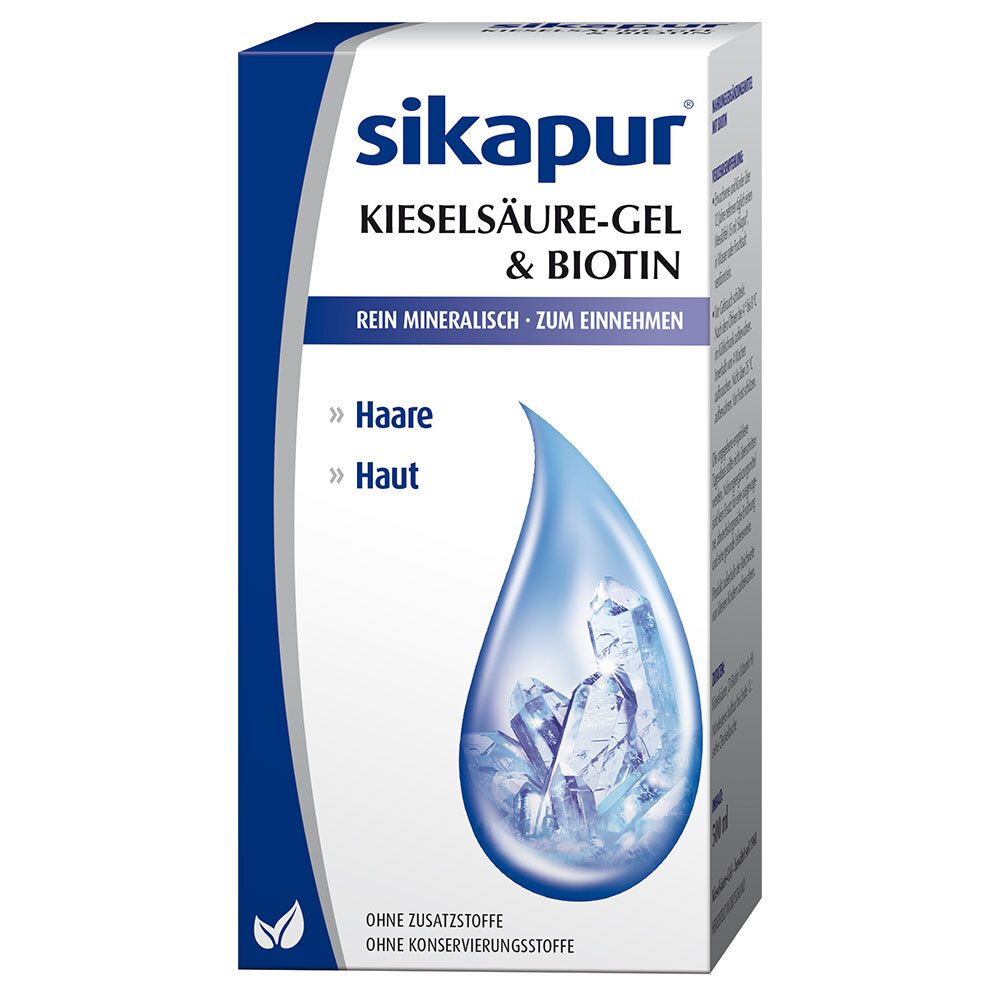 sikapur® KIESELSÄURE-GEL & BIOTIN