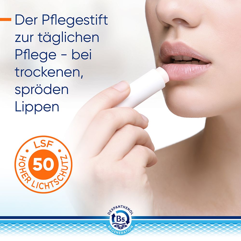 Bepanthol® Pflegender Lippenstift mit UV-Schutz bei trockenen, spröden Lippen