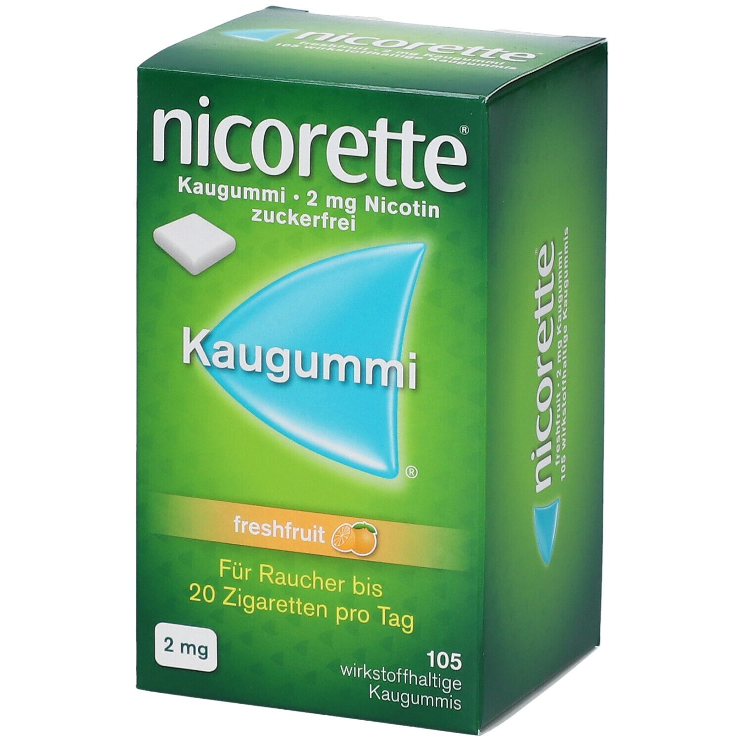 nicorette® Kaugummi freshfruit 2mg