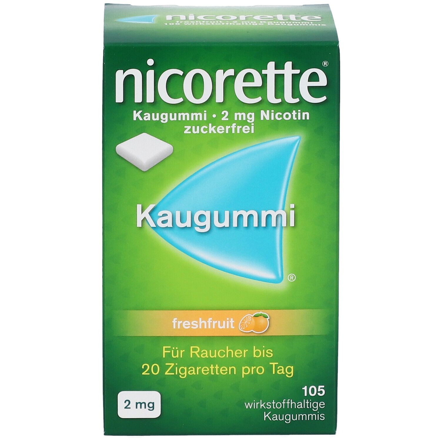 nicorette® Kaugummi freshfruit 2mg