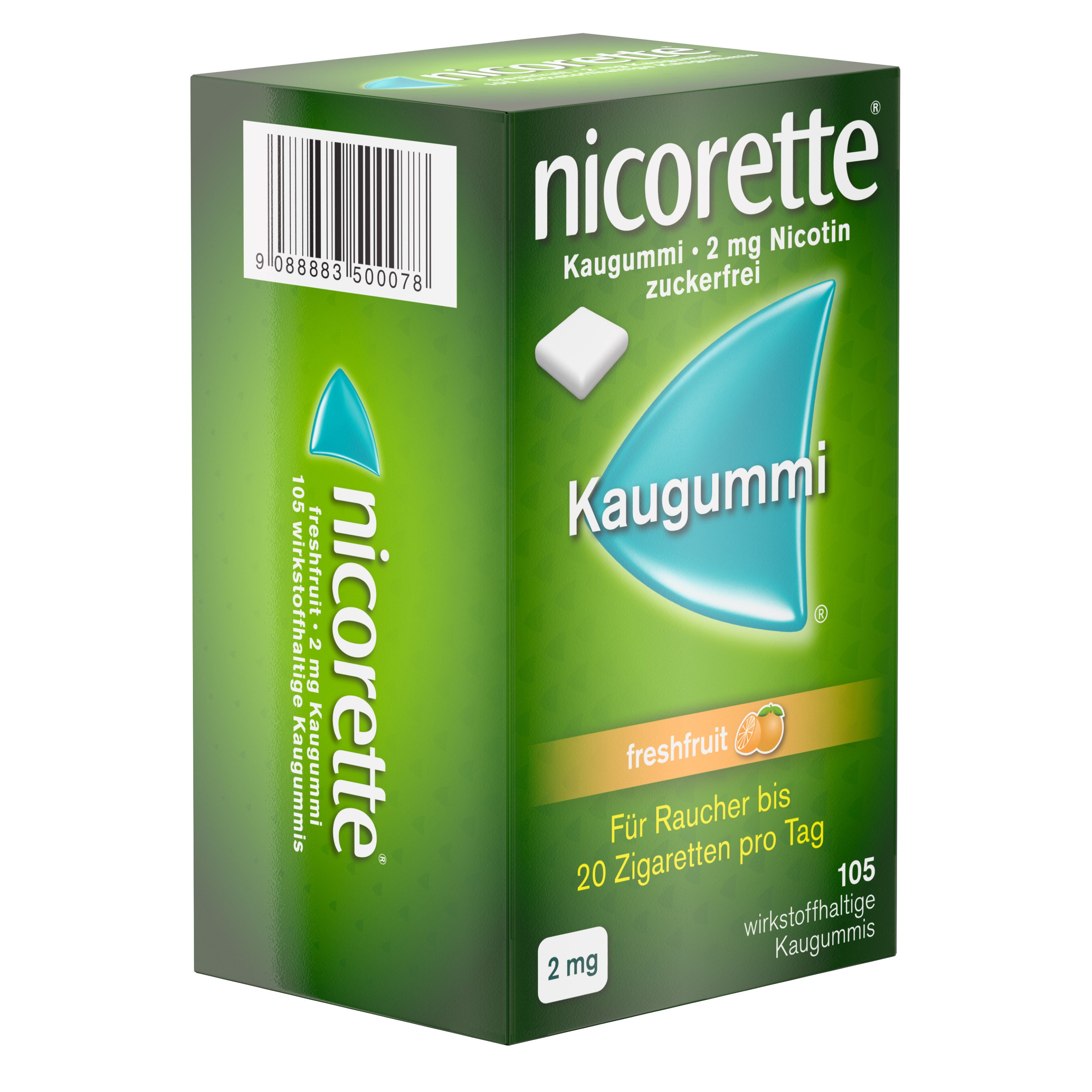 nicorette® Kaugummi freshfruit 2mg