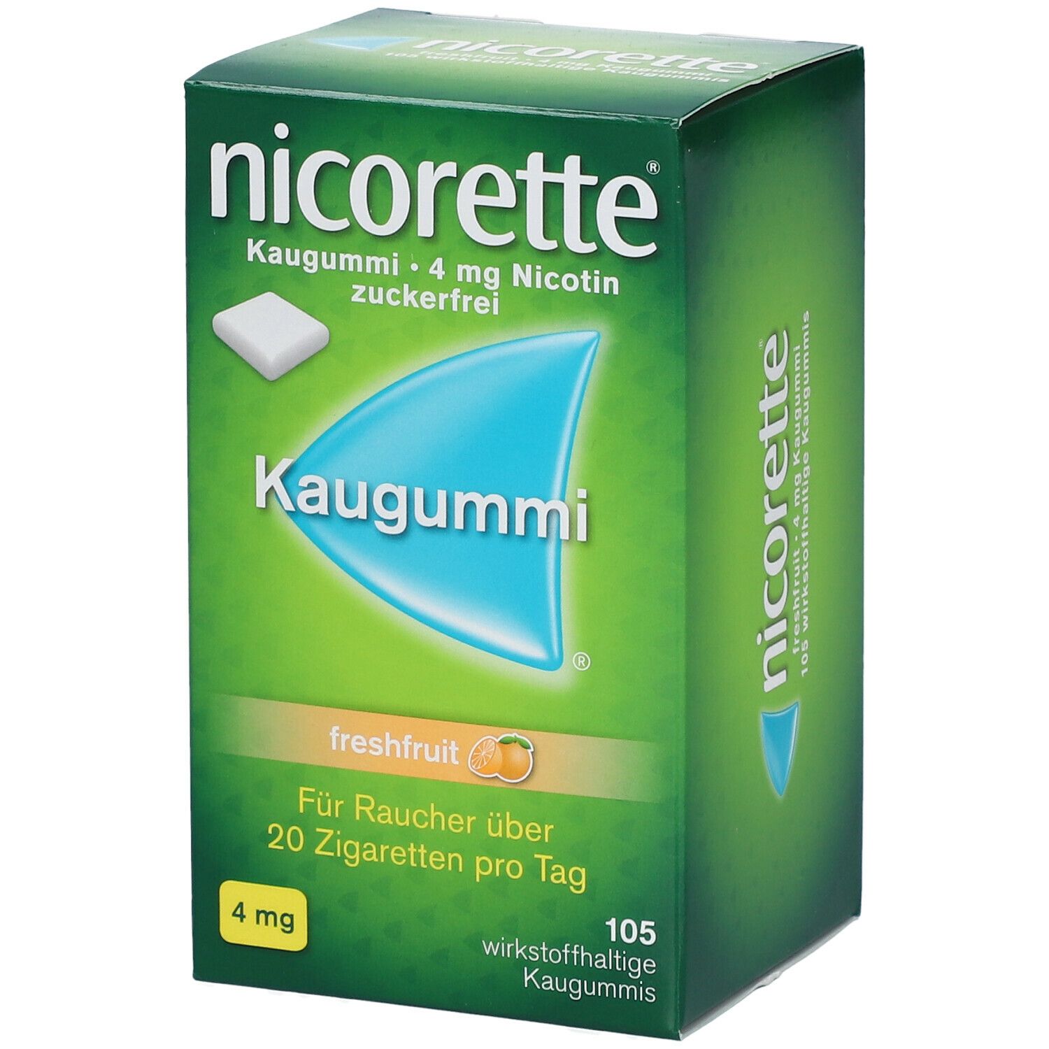 nicorette® Kaugummi freshfruit 4mg