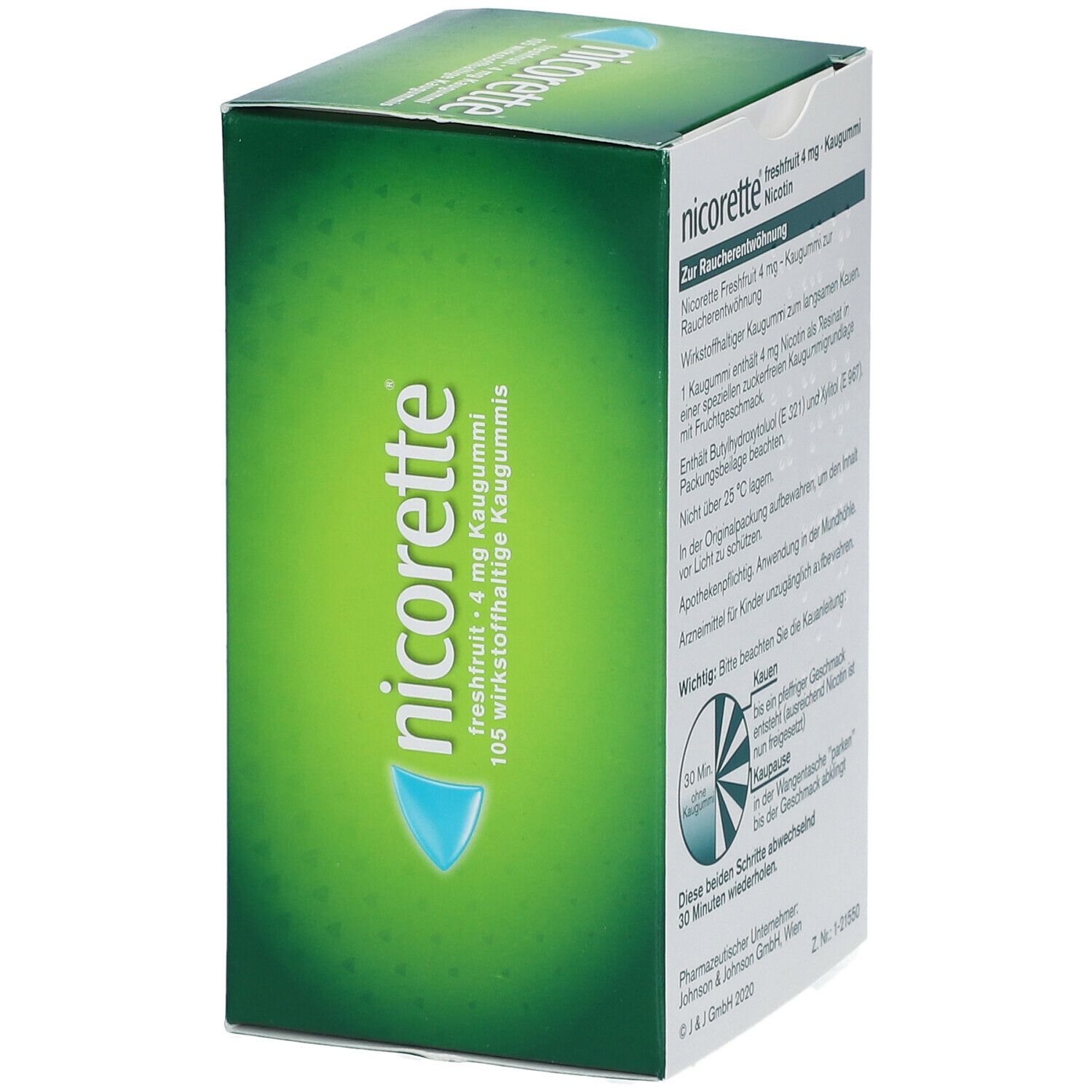 nicorette® Kaugummi freshfruit 4mg