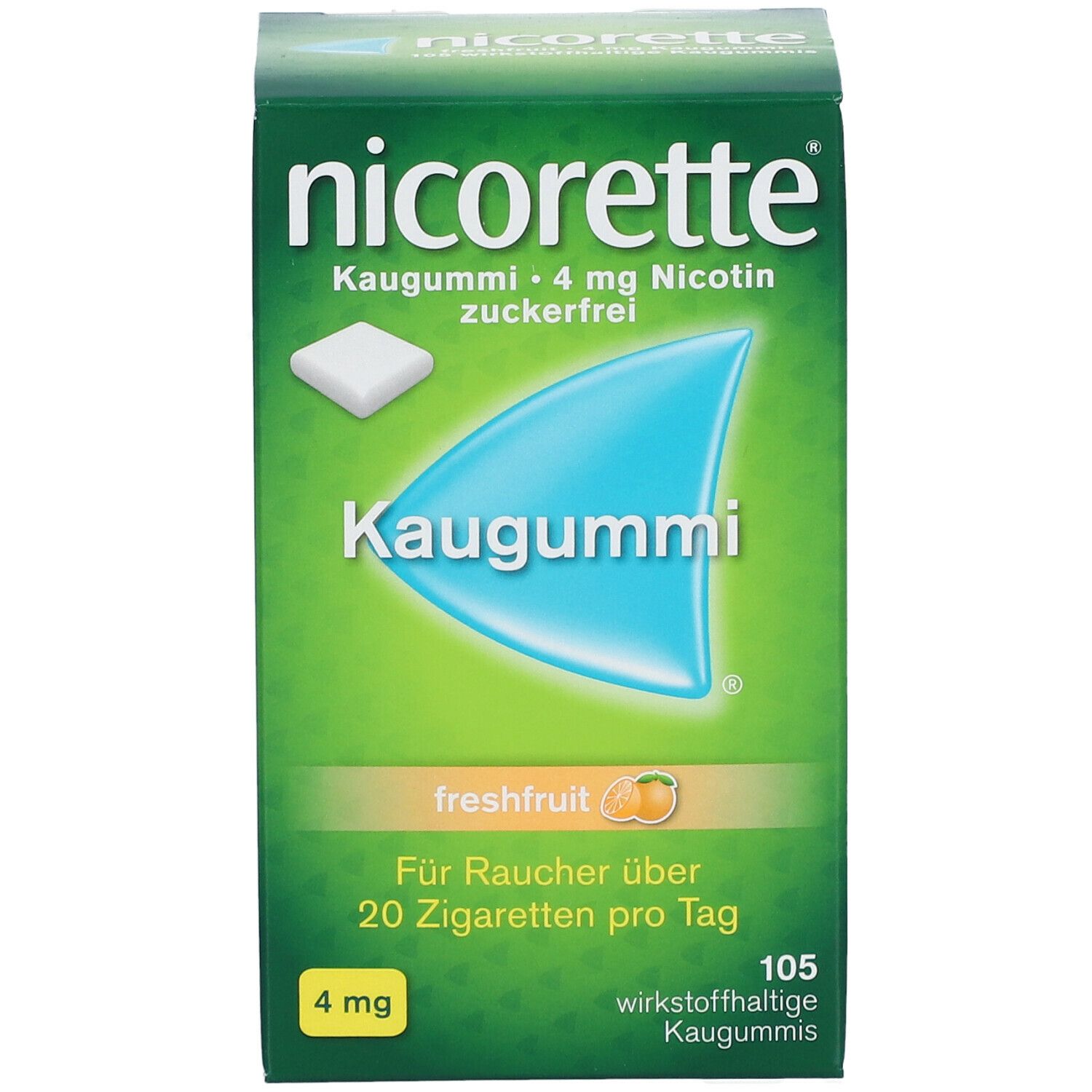 nicorette® Kaugummi freshfruit 4mg