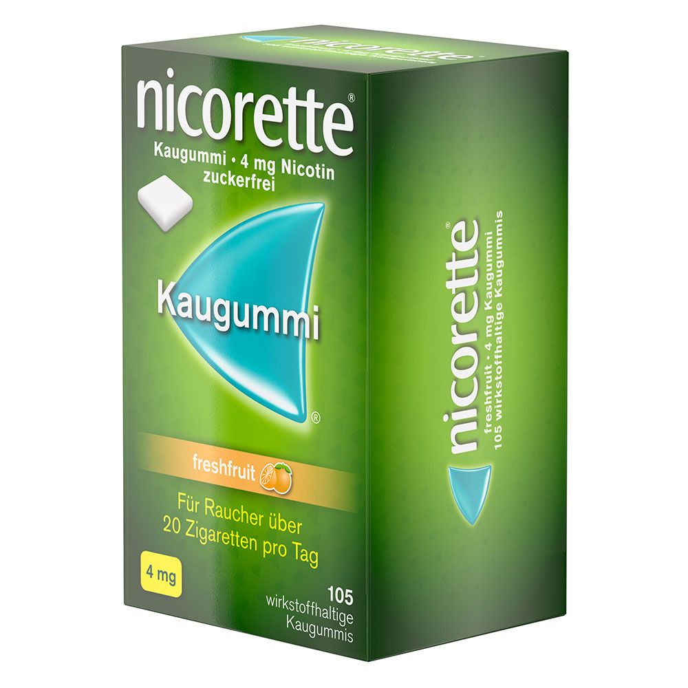 nicorette® Kaugummi freshfruit 4mg