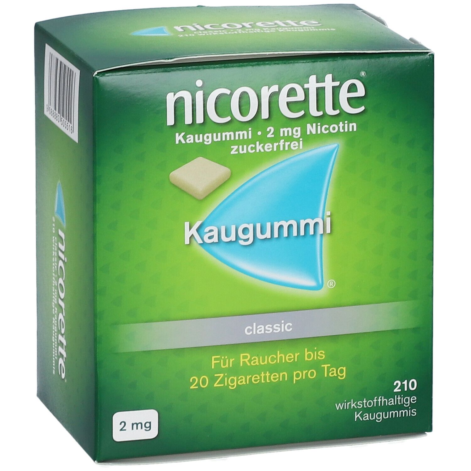 nicorette® Kaugummi classic mit 2 mg Nikotin