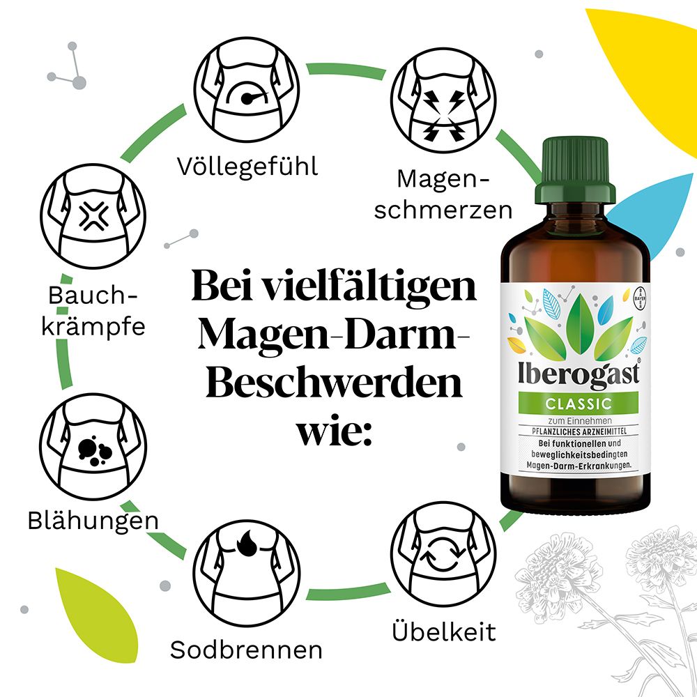 Iberogast® Tropfen bei vielfältigen Magen-Darm-Beschwerden  100 ml