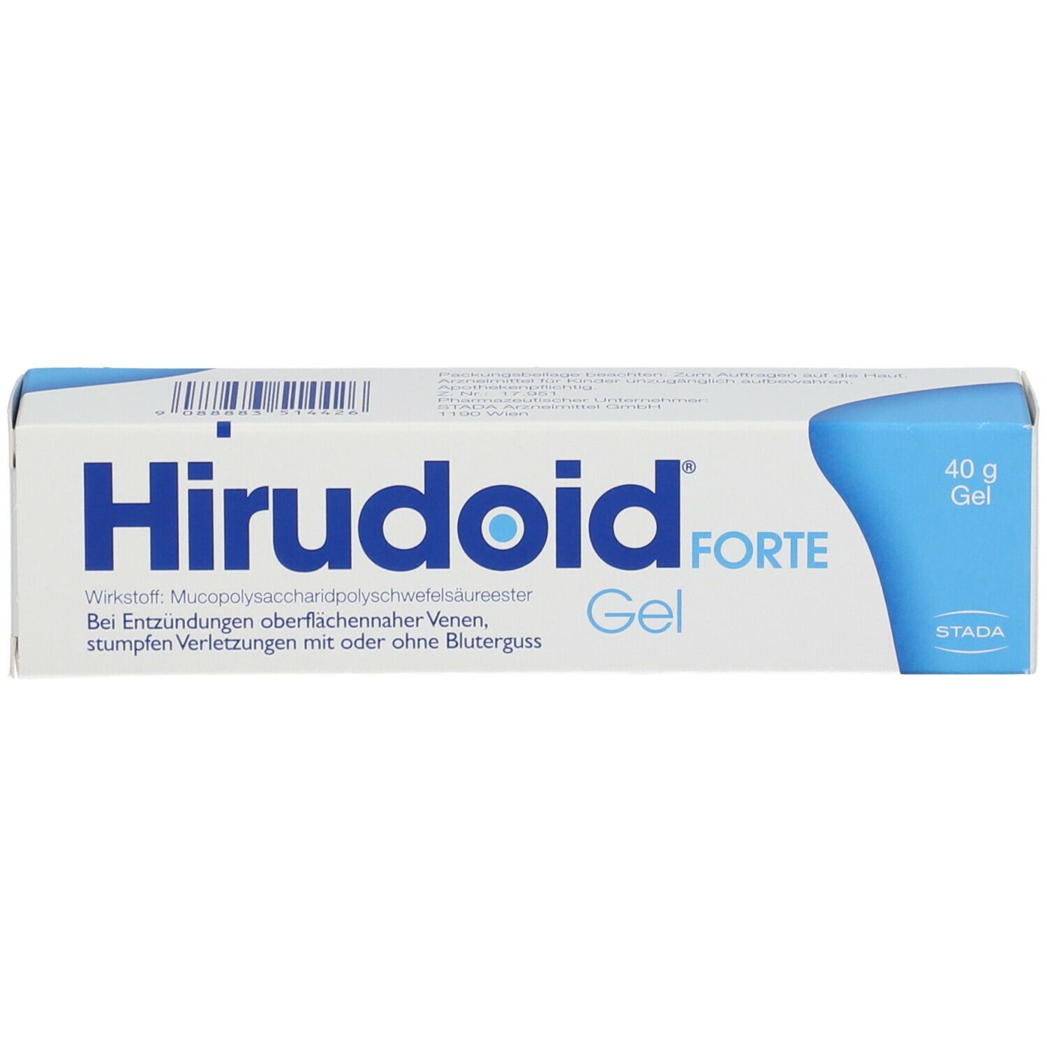 Hirudoid® Forte Gel bei Venenentzündungen und Blutergüssen