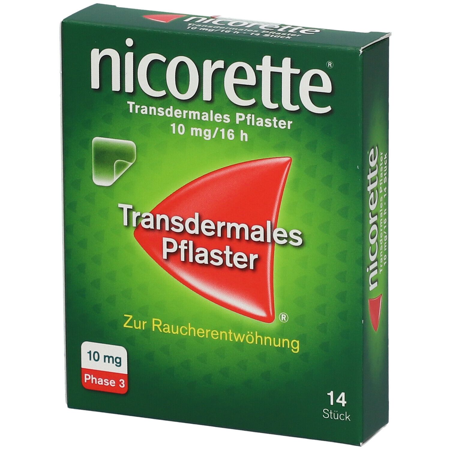 nicorette® transdermales Pflaster 10mg/16h
