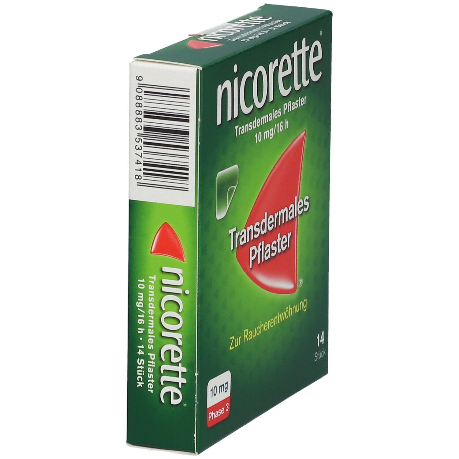 nicorette® transdermales Pflaster 10mg/16h