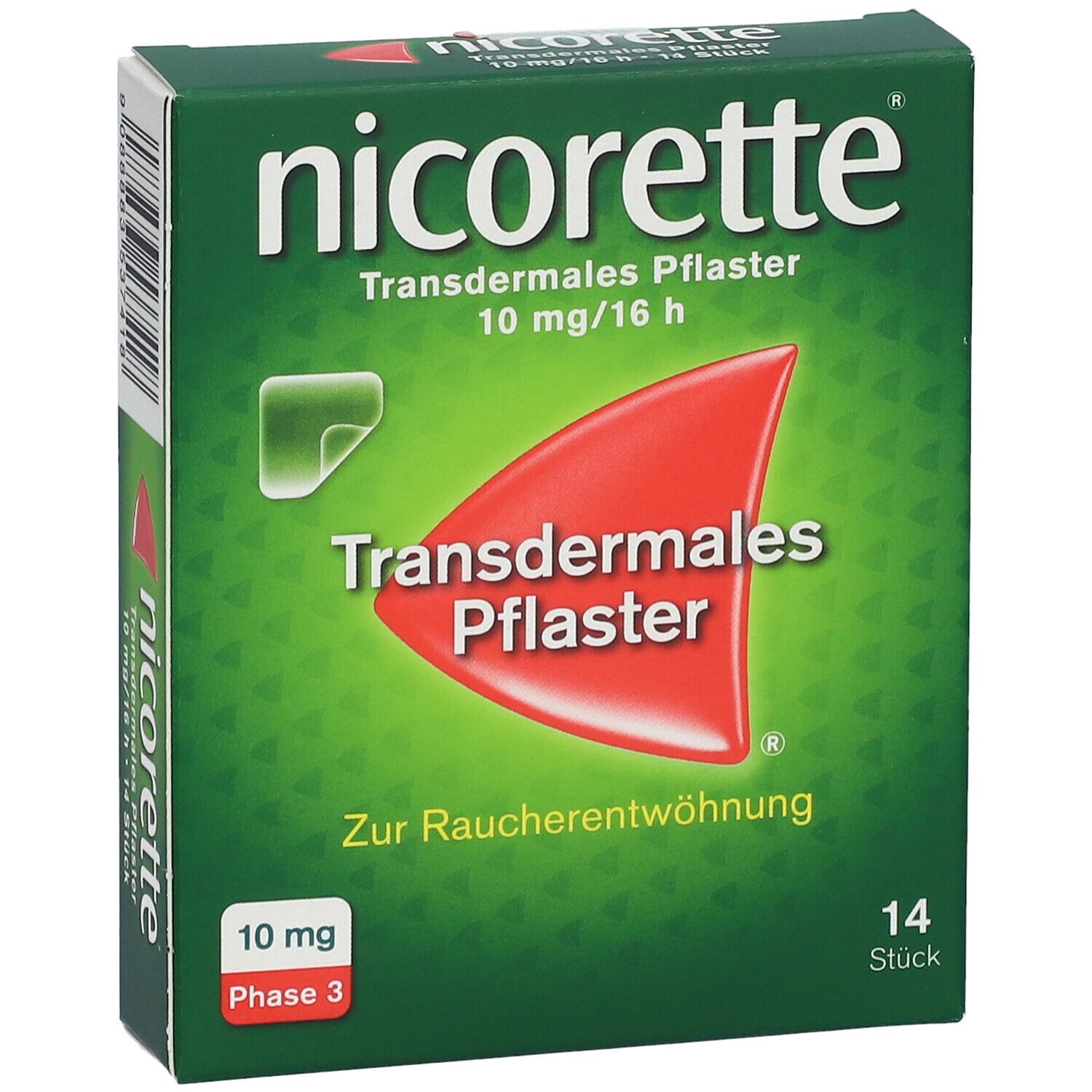 nicorette® transdermales Pflaster 10mg/16h