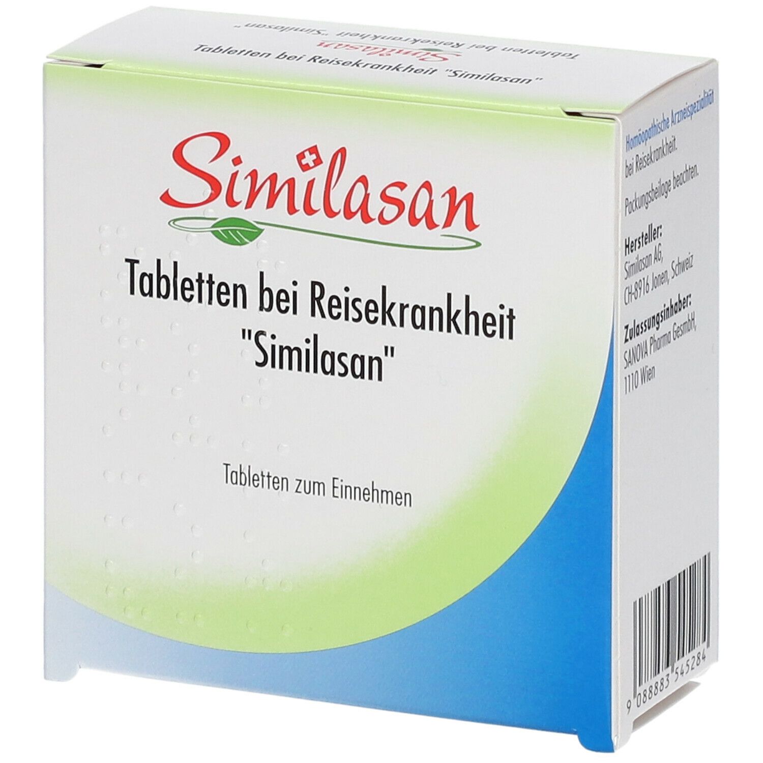 Tabletten bei Reisekrankheit „Similasan“