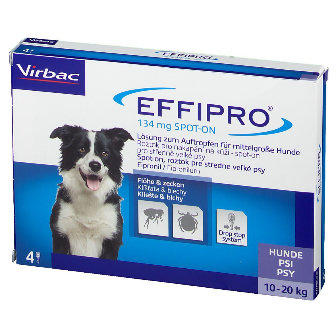 EFFIPRO® 134 mg Lösung zum Auftropfen für mittelgroße Hunde 10-20 kg