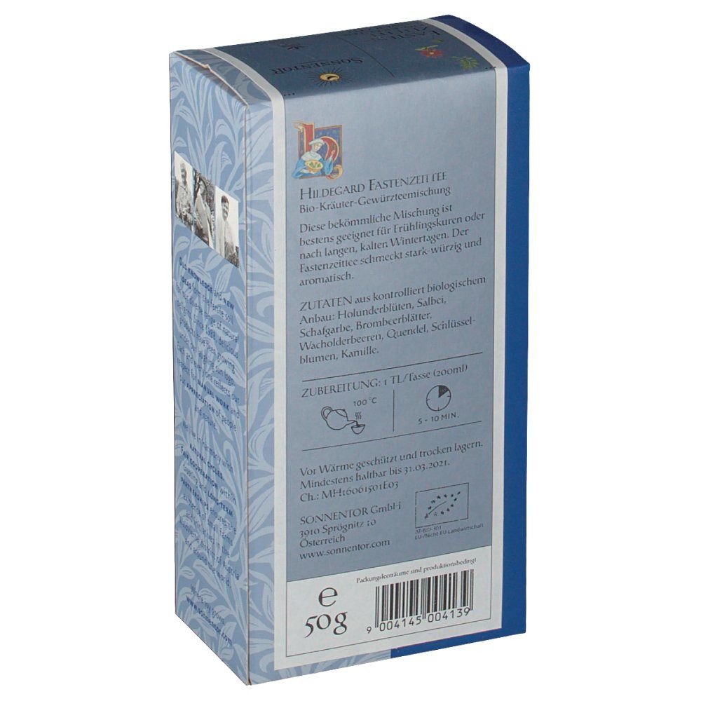 Sonnentor® Fastenzeit Kräutertee lose Hildegard