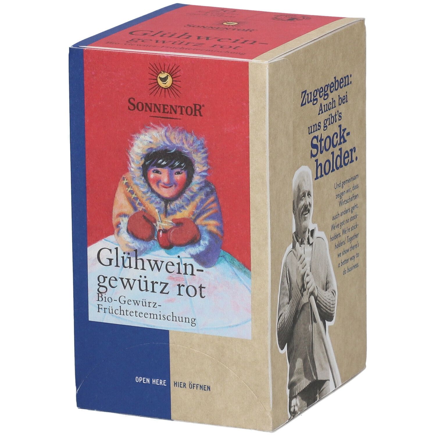 SonnentoR® Glühweingewürztee rot bio