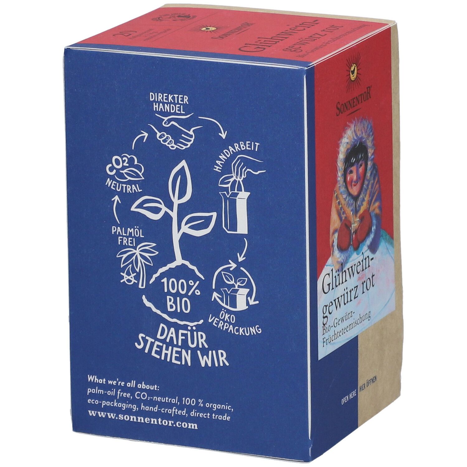 SonnentoR® Glühweingewürztee rot bio
