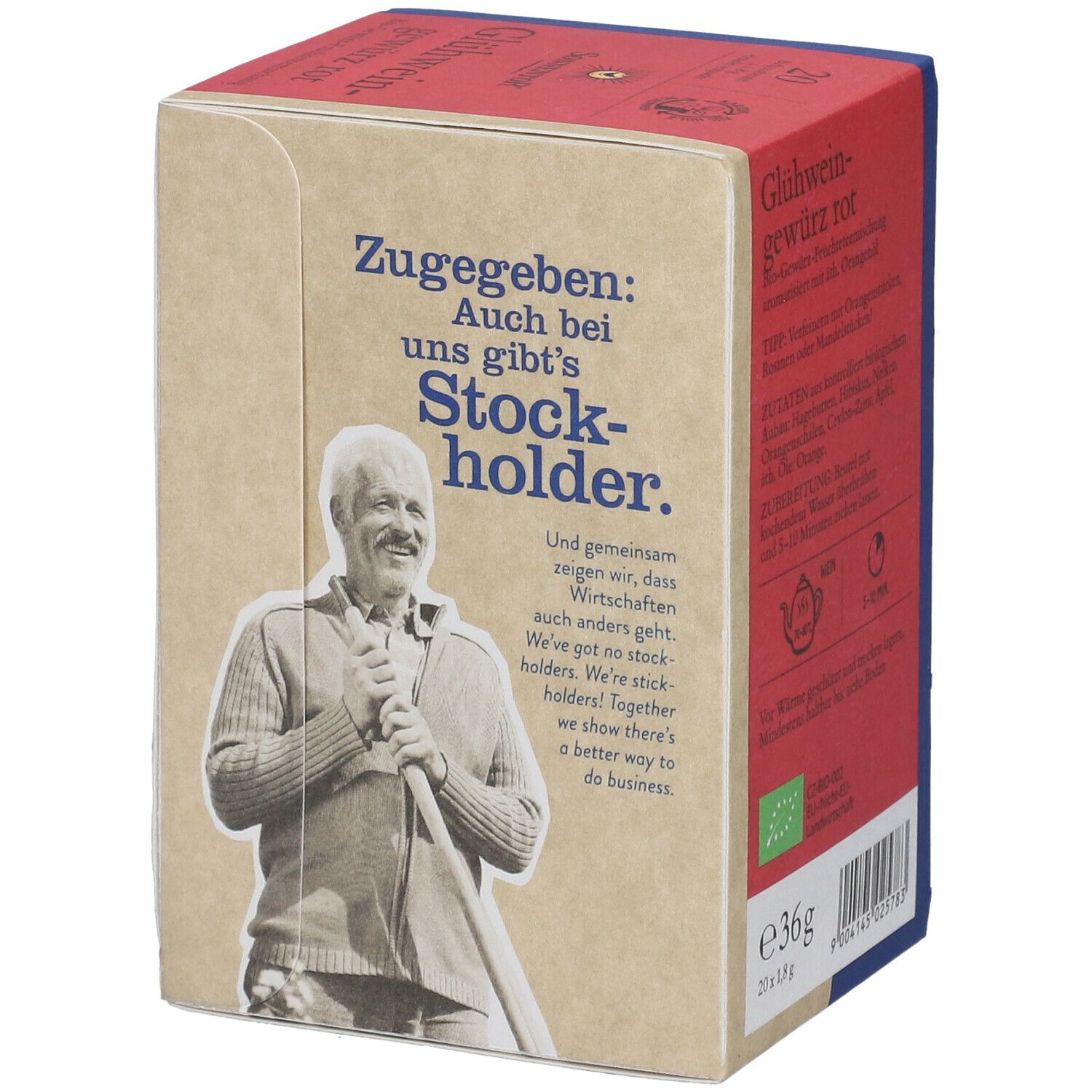 SonnentoR® Glühweingewürztee rot bio