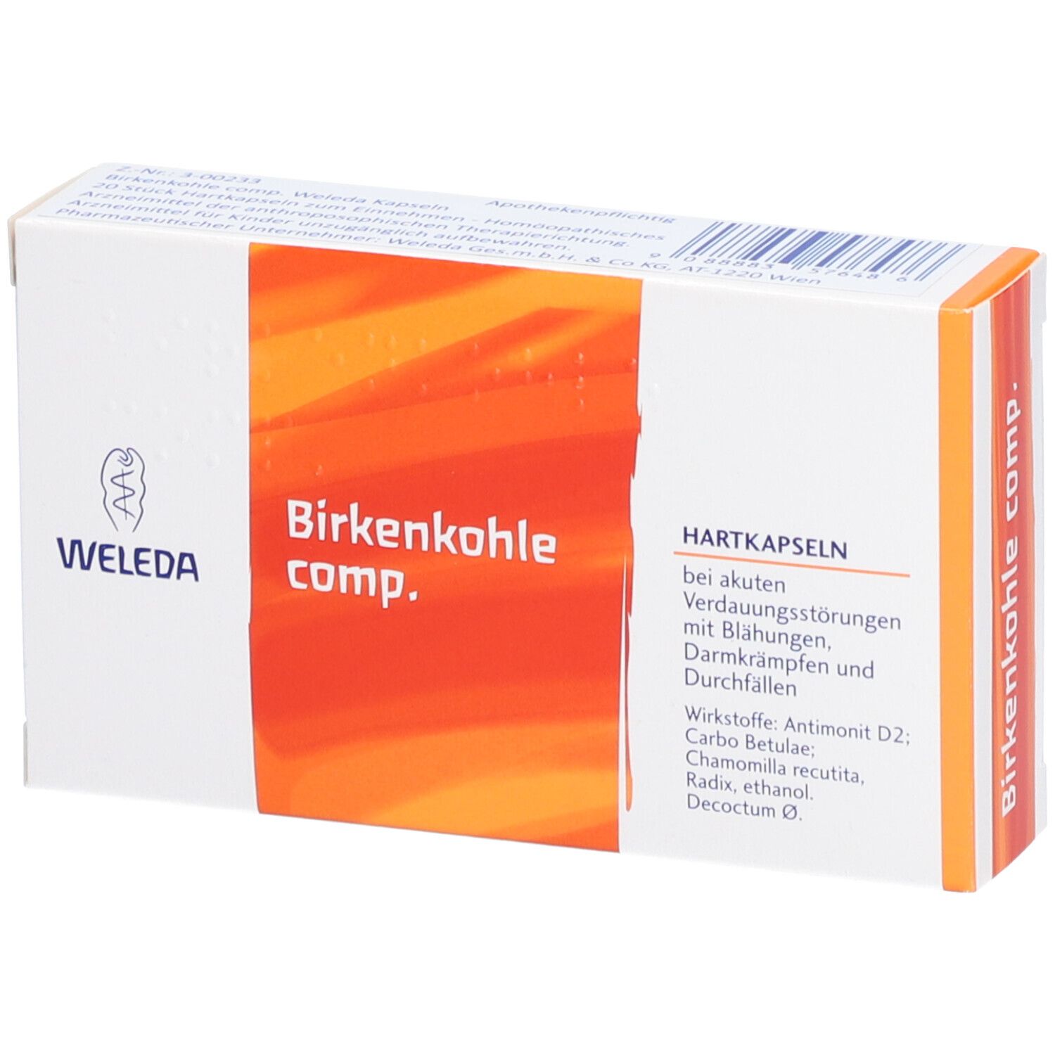 WELEDA Birkenkohle comp. Kapseln