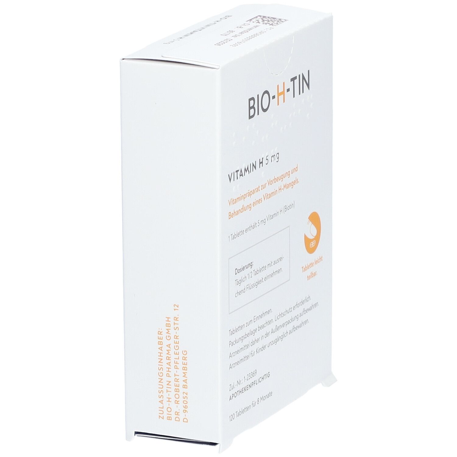 BIO-H-TIN® Vitamin H 5 mg