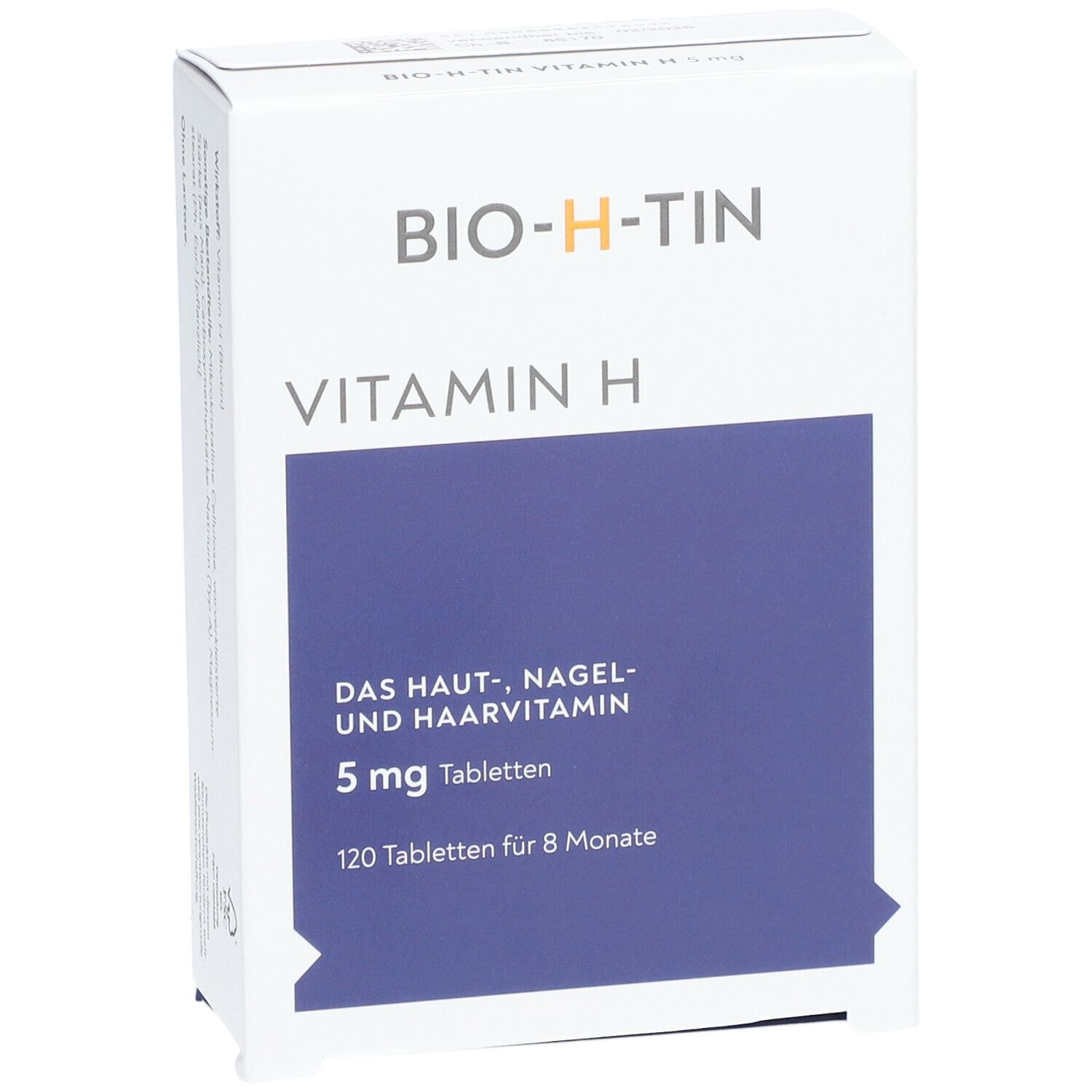 BIO-H-TIN® Vitamin H 5 mg