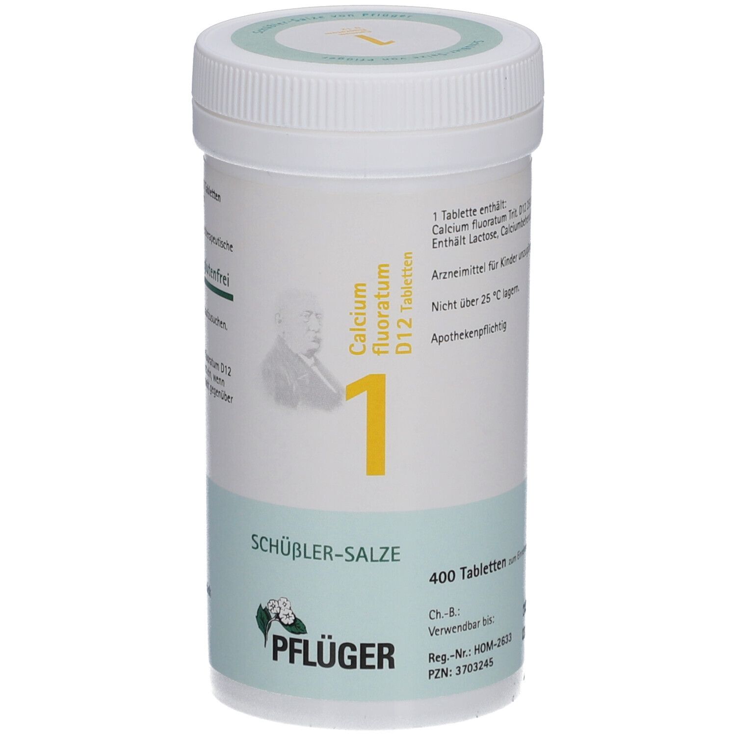 Schüßler-Salze 1 Calcium  fluoratum D12 Tabletten
