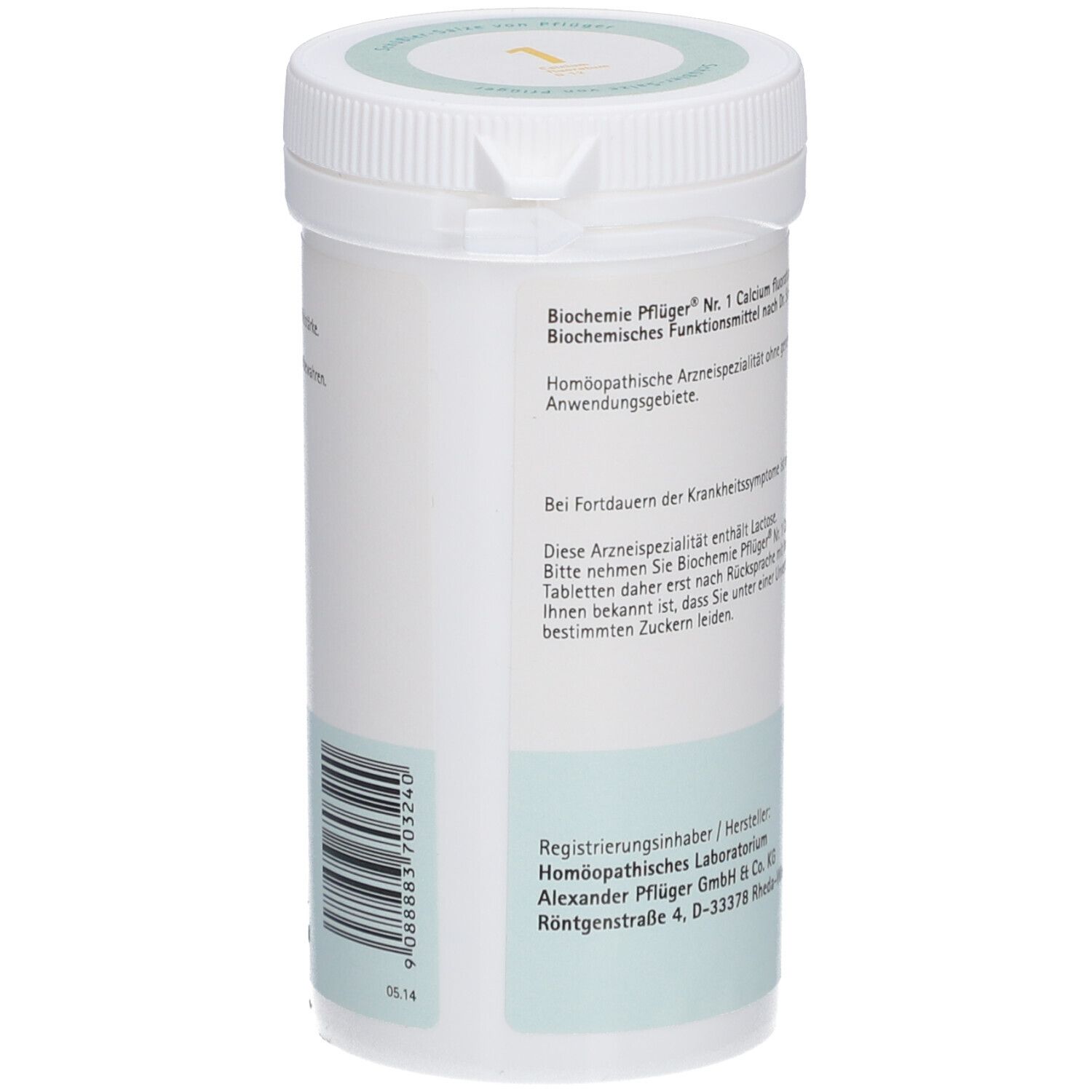 Schüßler-Salze 1 Calcium  fluoratum D12 Tabletten