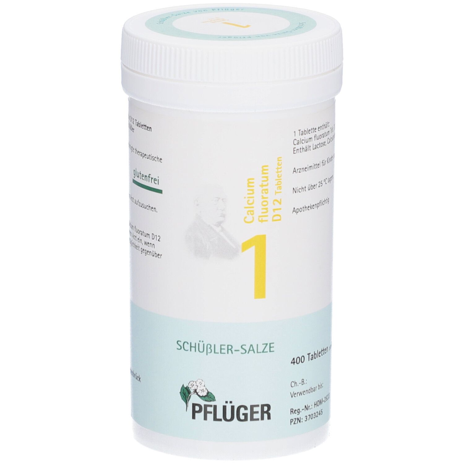 Schüßler-Salze 1 Calcium  fluoratum D12 Tabletten