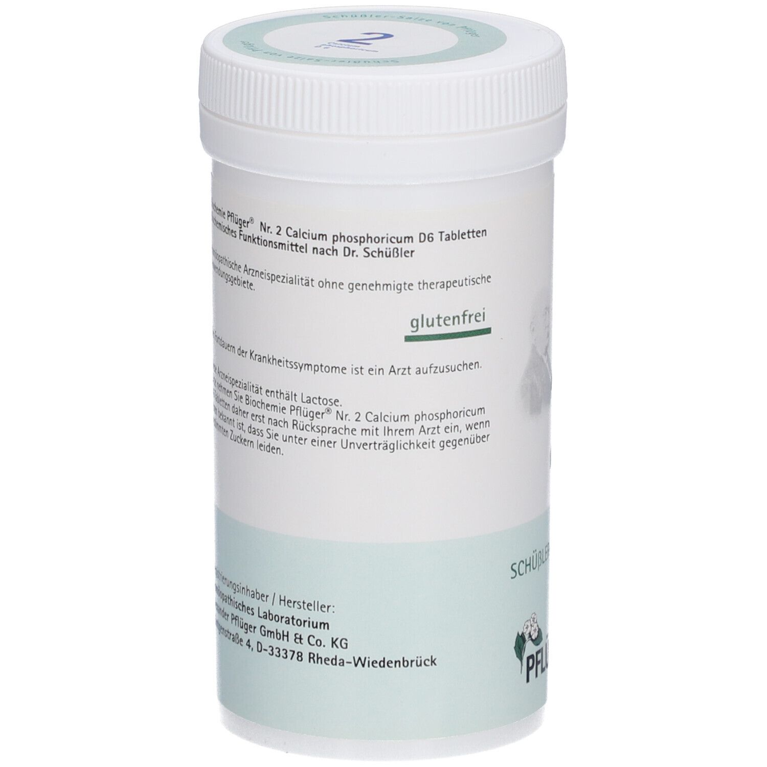 Schüßler-Salze 2 Calcium phosphoricum D6 Tabletten