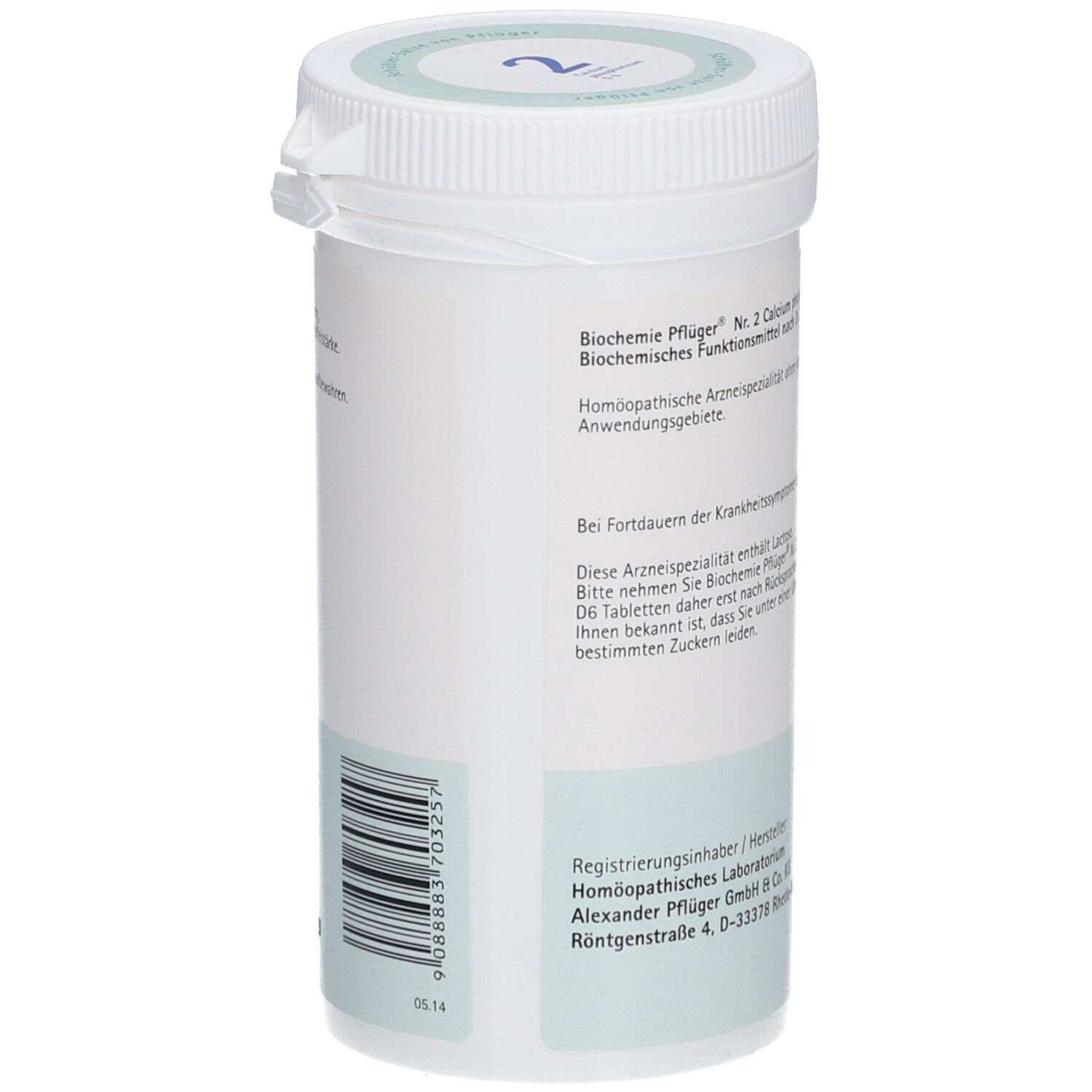 Schüßler-Salze 2 Calcium phosphoricum D6 Tabletten