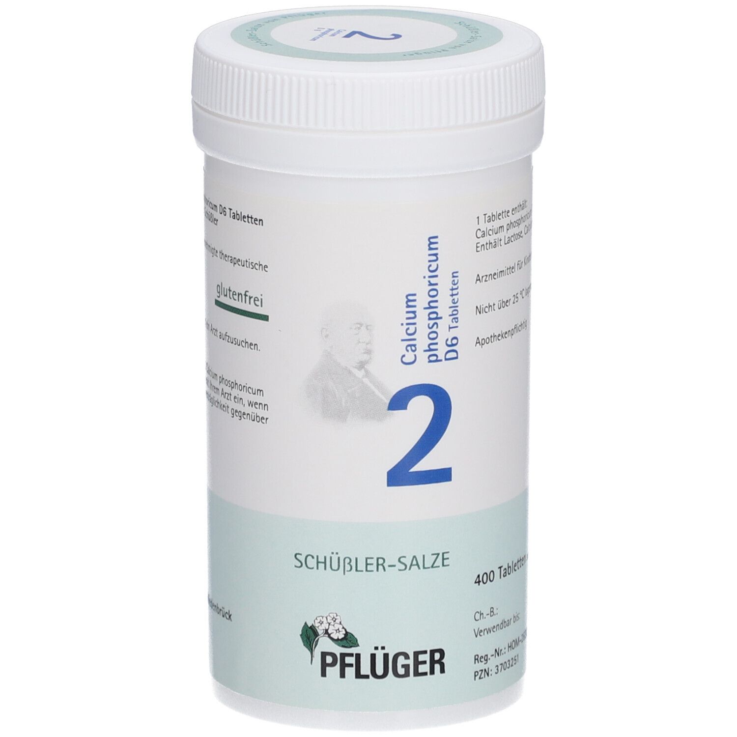 Schüßler-Salze 2 Calcium phosphoricum D6 Tabletten